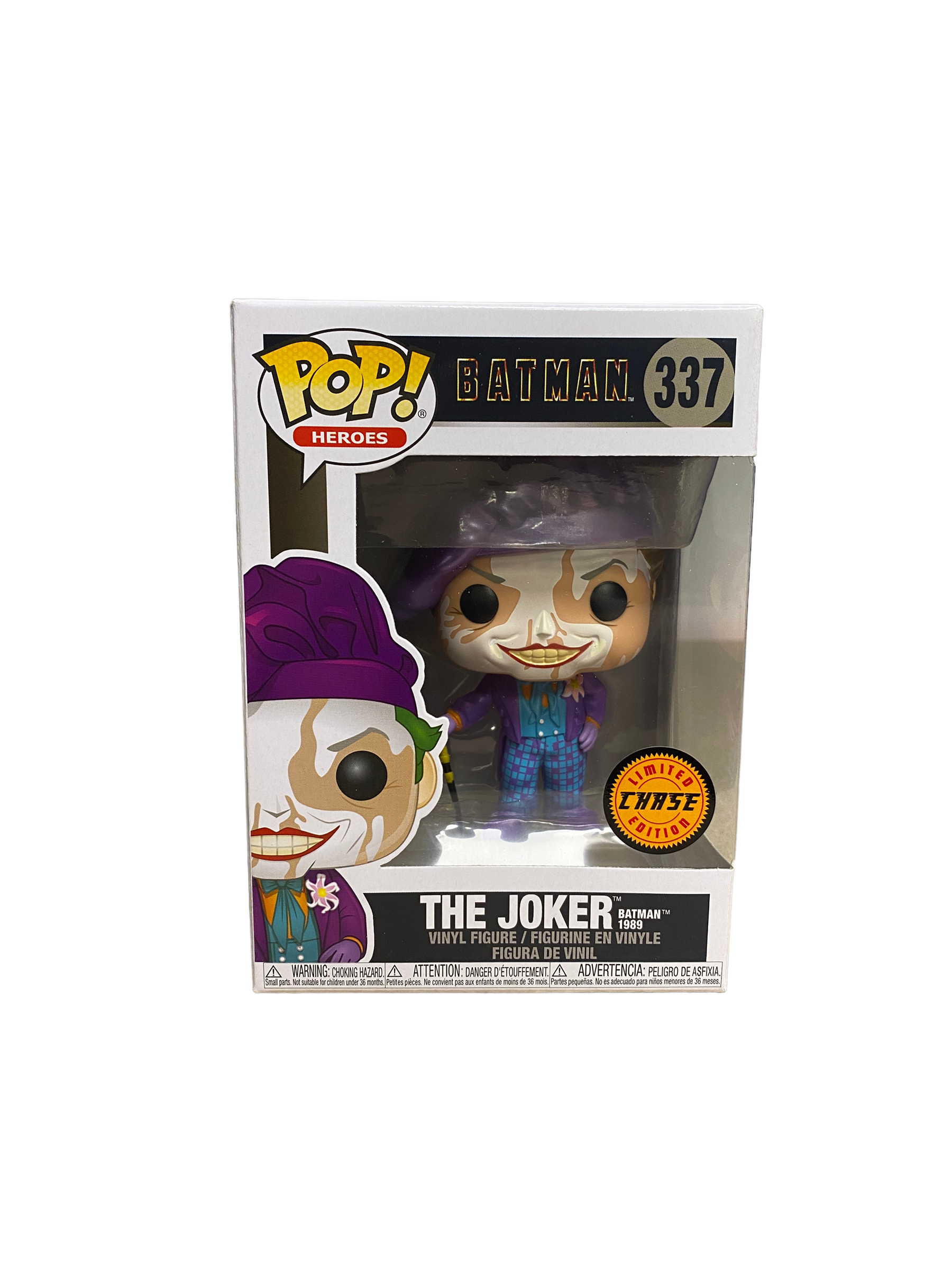 The Joker Batman 1989 #337 (w/ Beret Metallic Chase) Funko Pop! - Batman - 2021 Pop! -