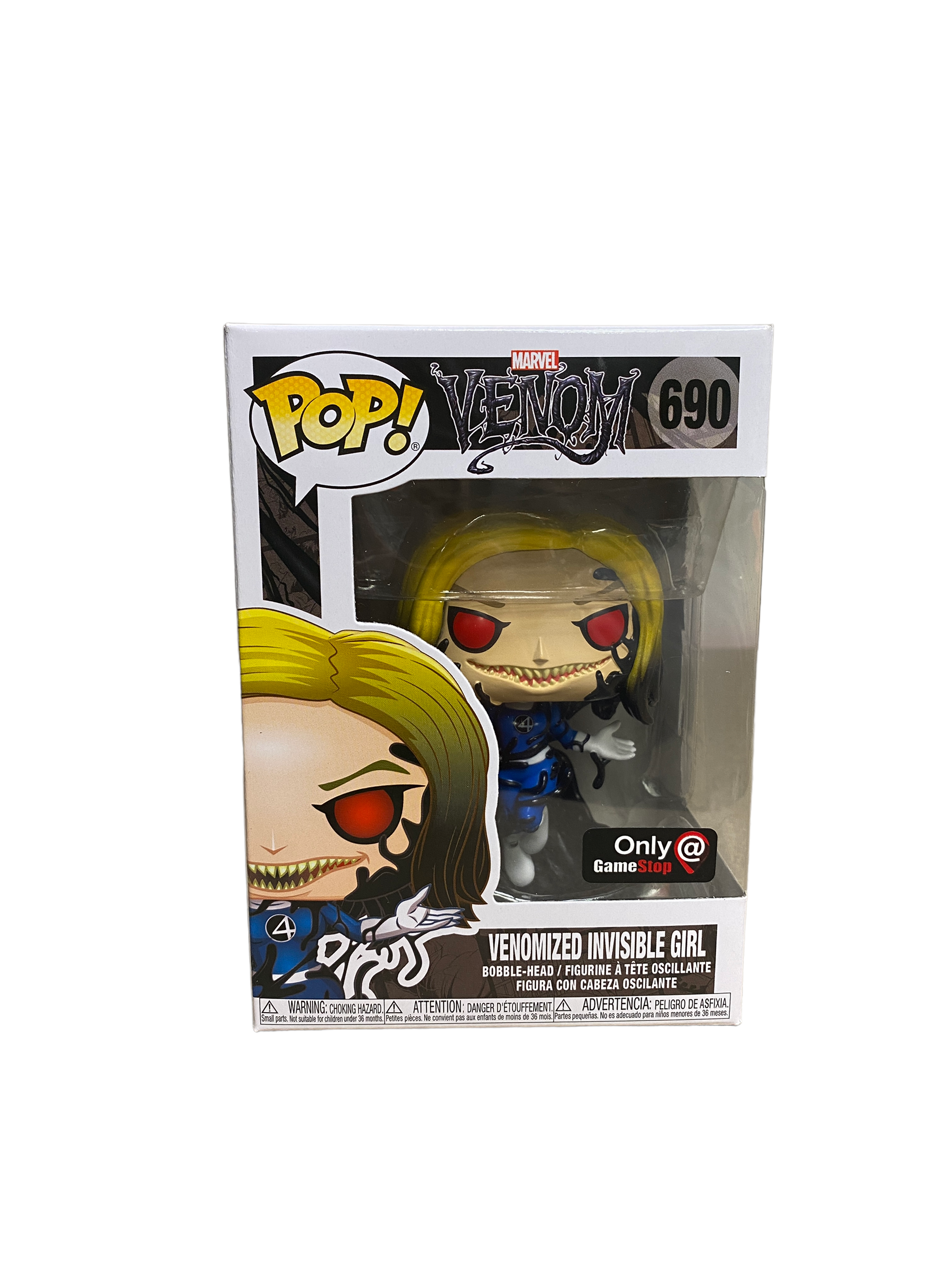 Venomized Invisible Girl #690 Funko Pop! - Venom - GameStop Exclusive -