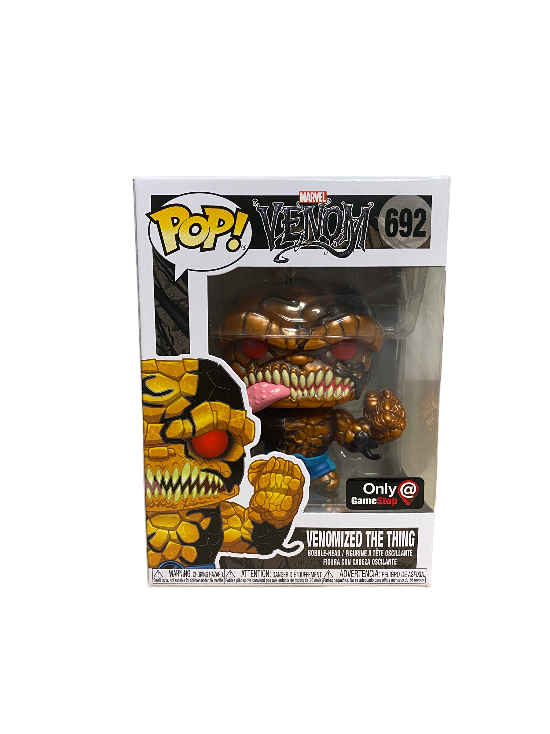 Venomized The Thing #692 (Metallic) Funko Pop! - Venom -