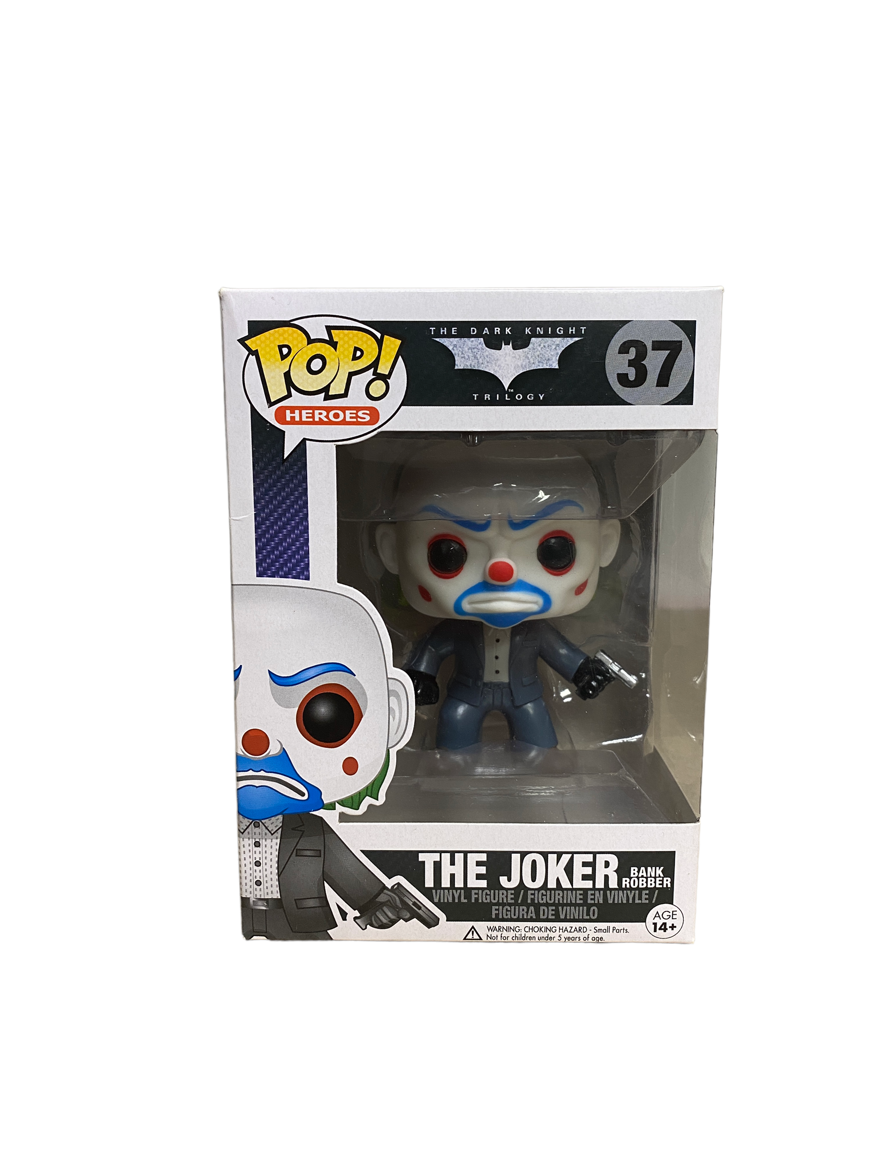 The Joker Bank Robber #37 Funko Pop! - Batman: The Dark Knight Trilogy - 2013 Pop! -