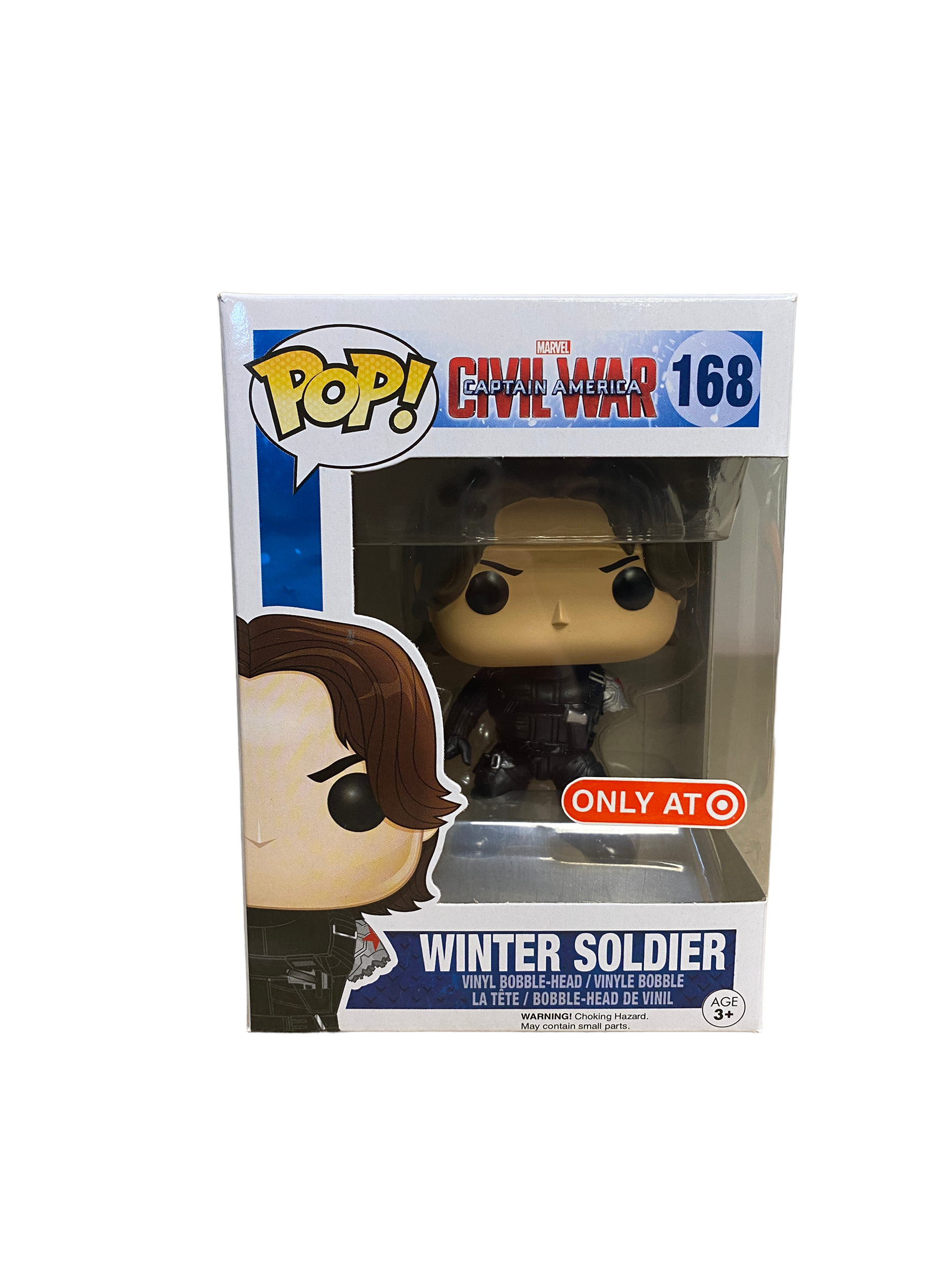 Winter Soldier #168 (No Arm) Funko Pop! - Captain America Civil War - Target Exclusive -