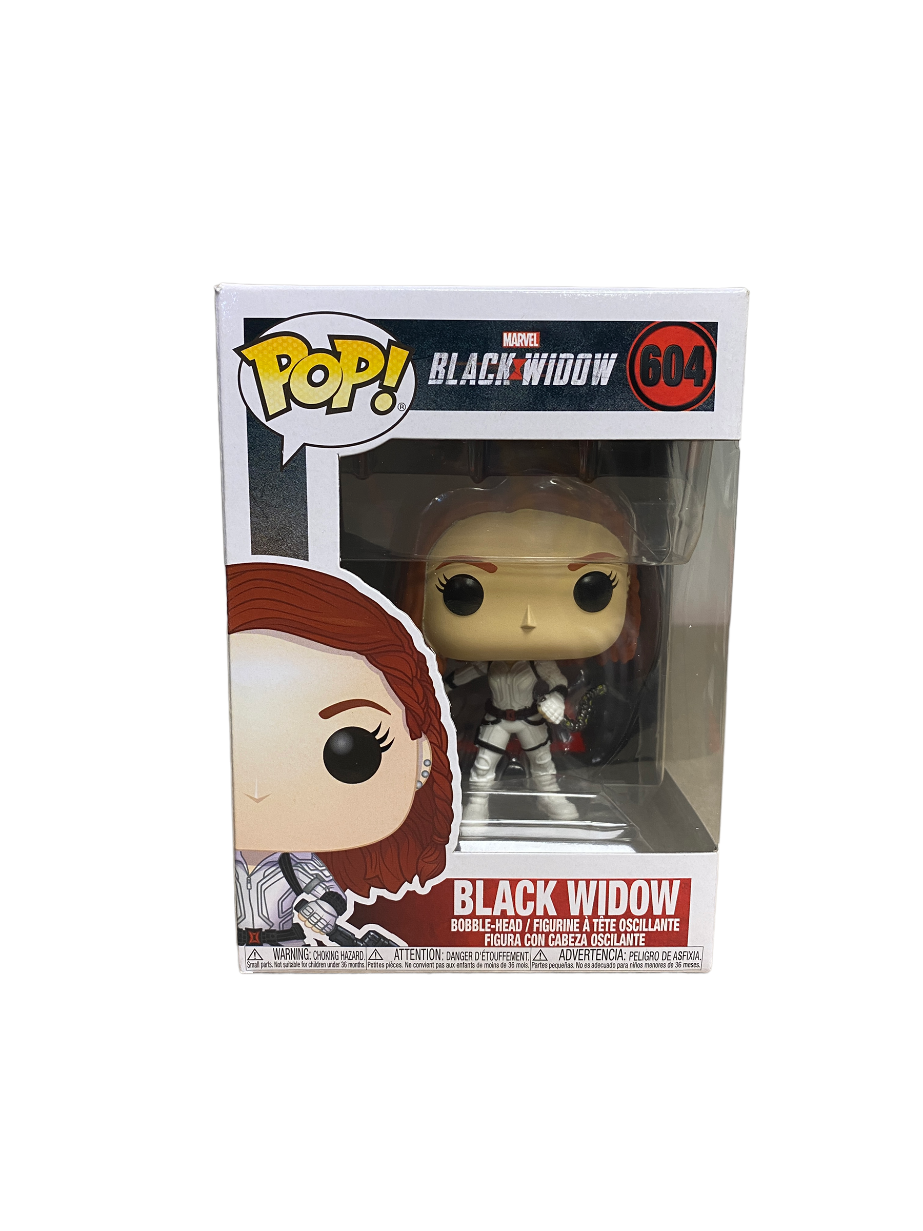 Black Widow #604 (White Suit) Funko Pop! - Black Widow - 2020 Pop! -