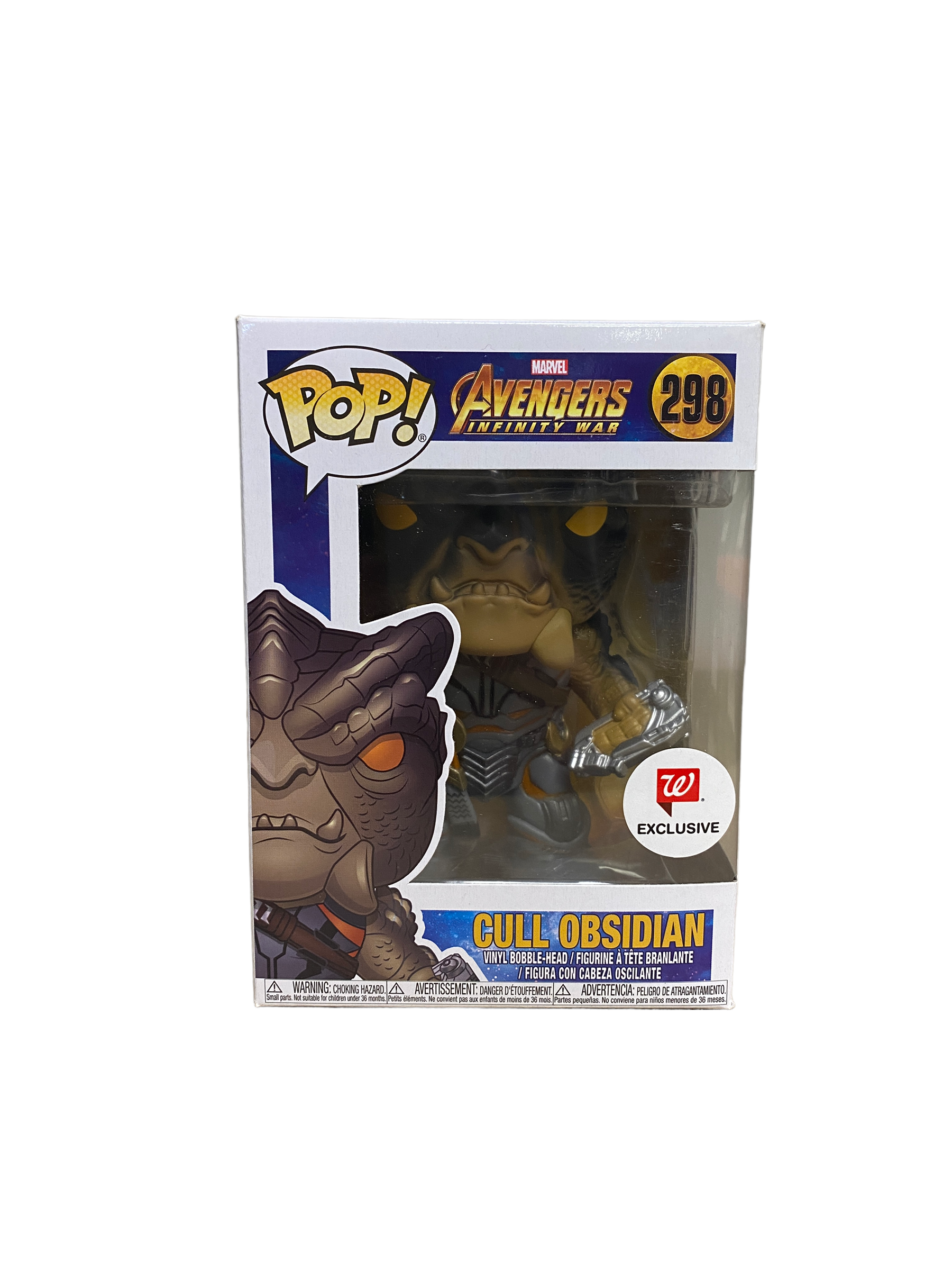 Cull Obsidian #298 Funko Pop! - Avengers Infinity War - 2017 Pop! - Walgreens Exclusive -