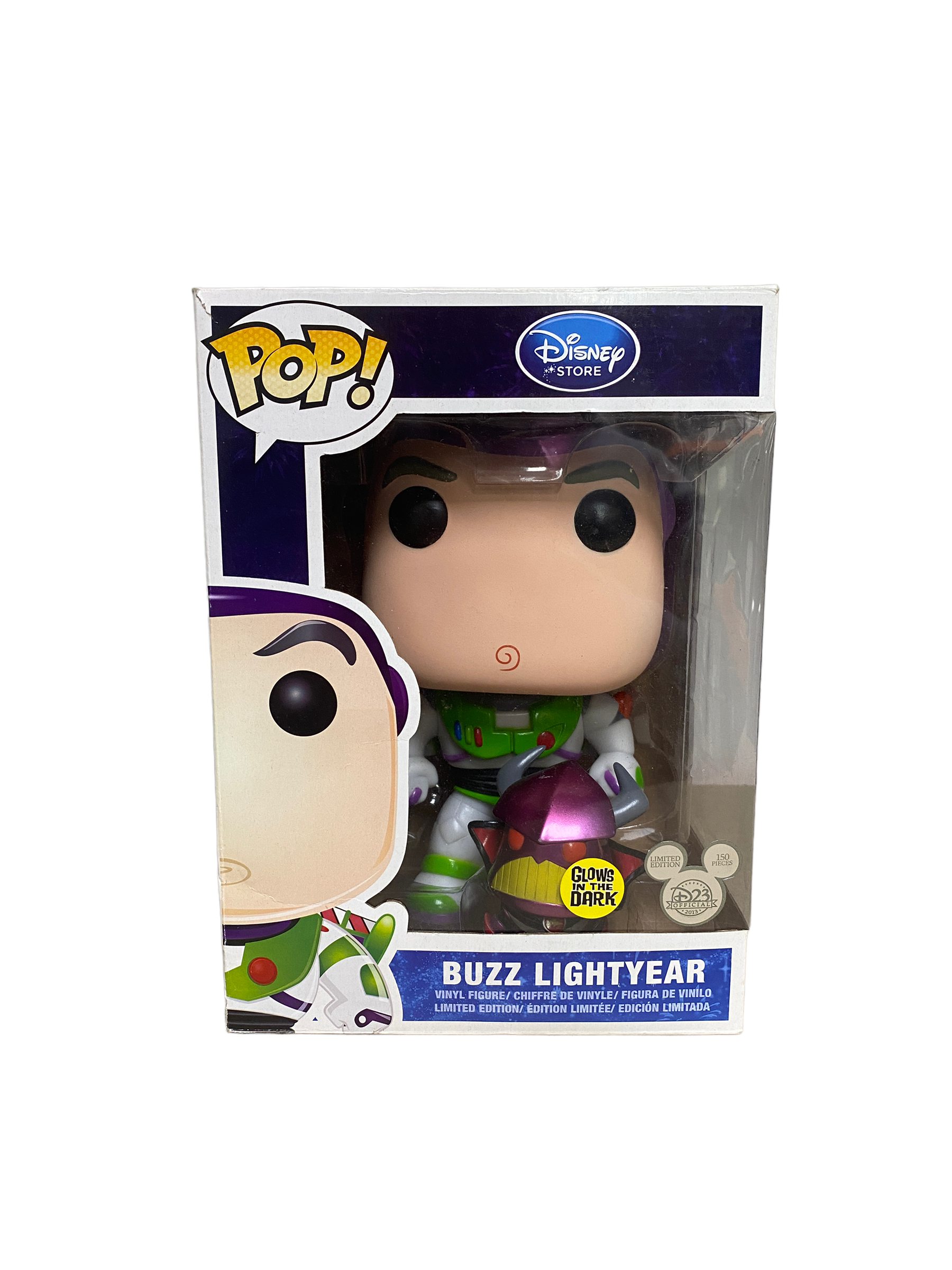 Buzz Lightyear w/ Emperor Zurg (Glow In The Dark) 9" Funko Pop! - Disney - D23 Expo 2013 Exclusive