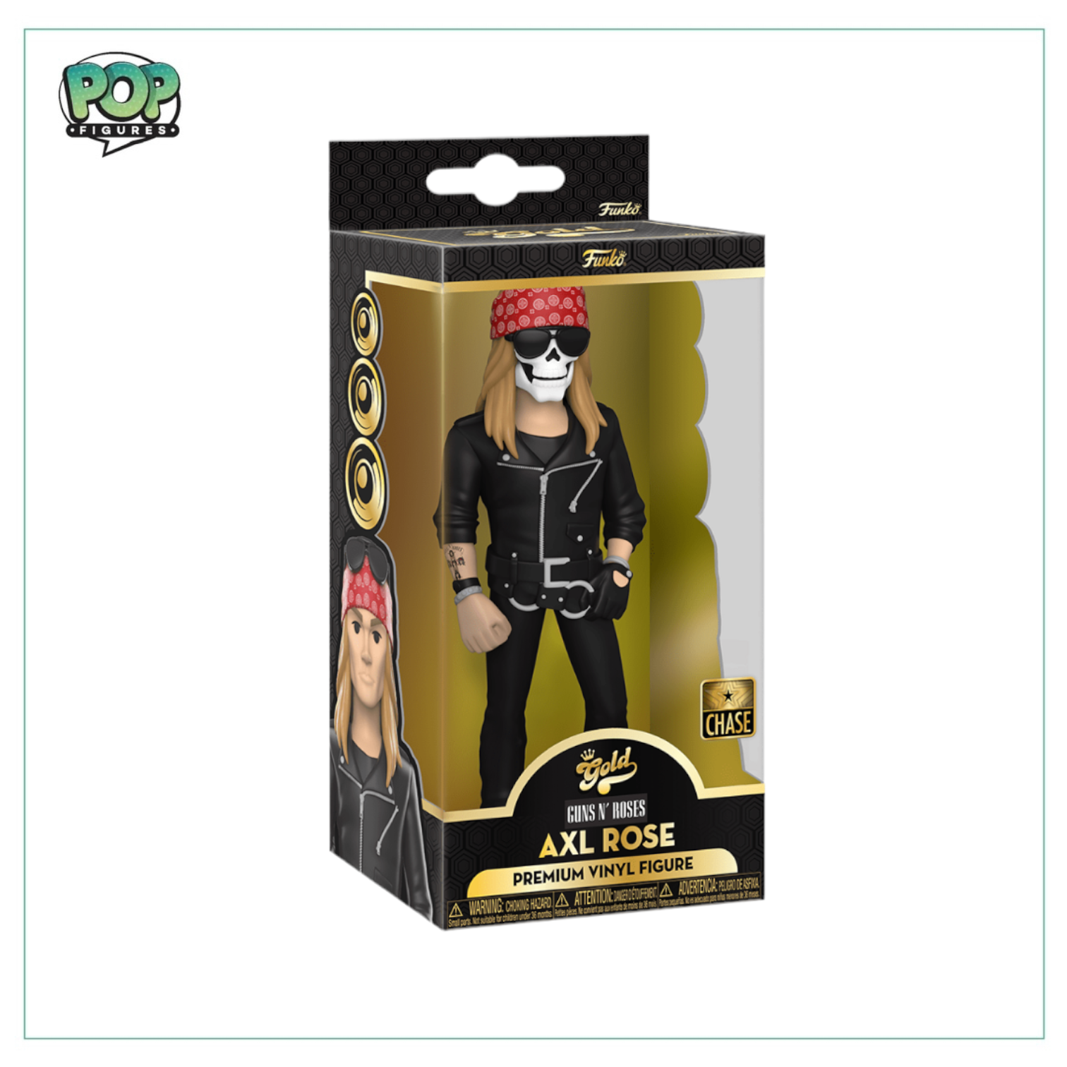 Axl Rose - Rocks - Funko Gold Premium Vinyl Figure - Chance of Chase