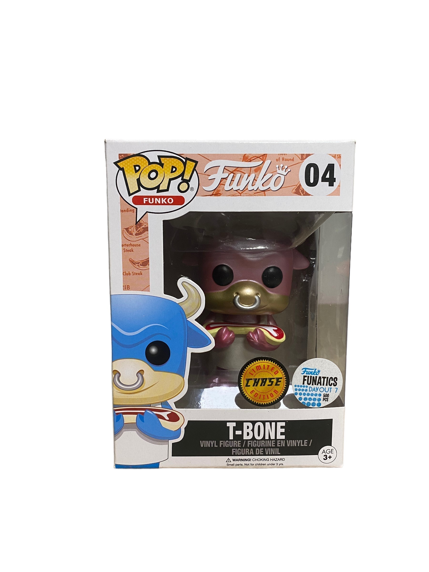 T-Bone #04 (Pink Metallic Chase) Funko Pop! - Spastik Plastik - Funko Fanatic