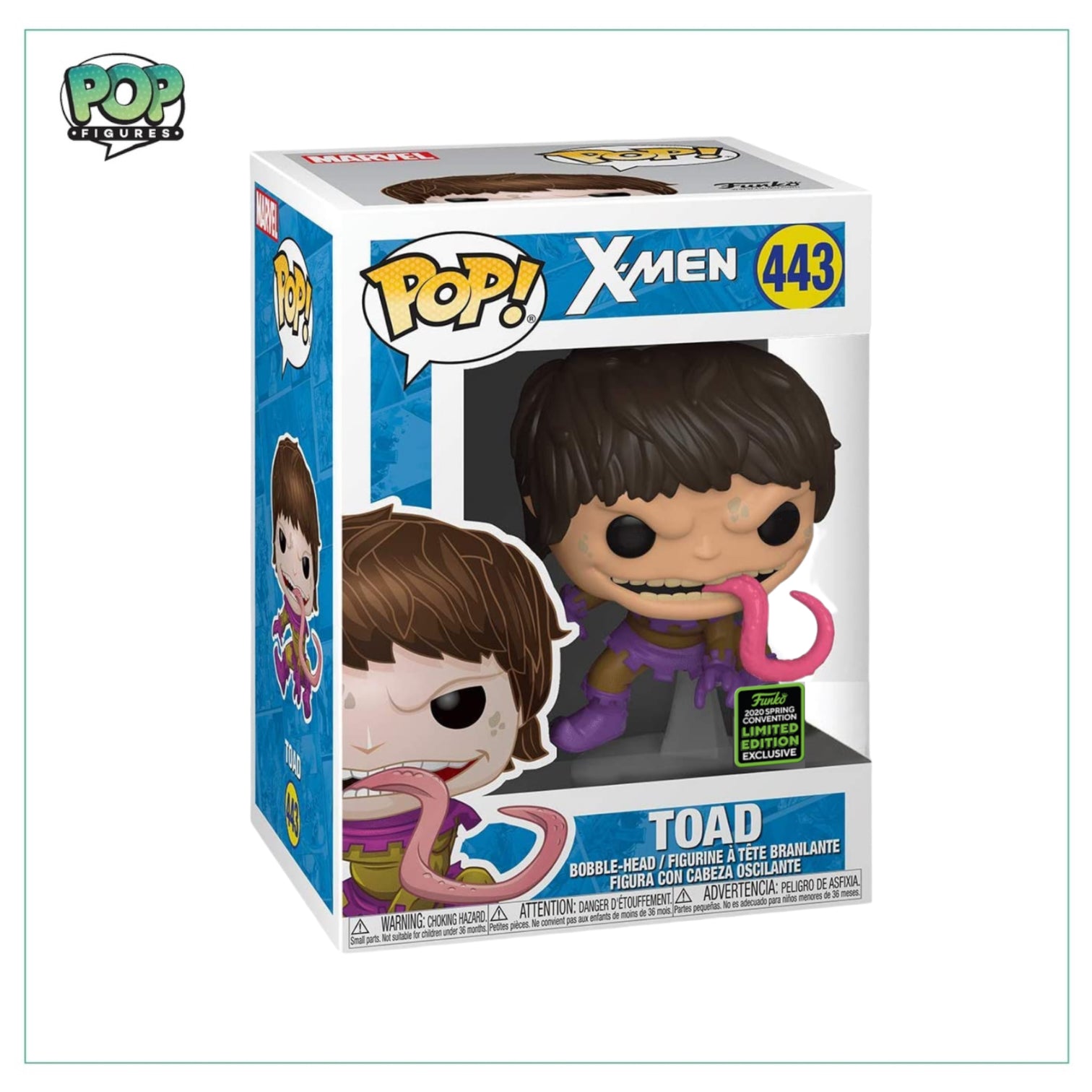 Toad #443 Funko Pop! - X-Men - ECCC 2020 Shared Exclusive