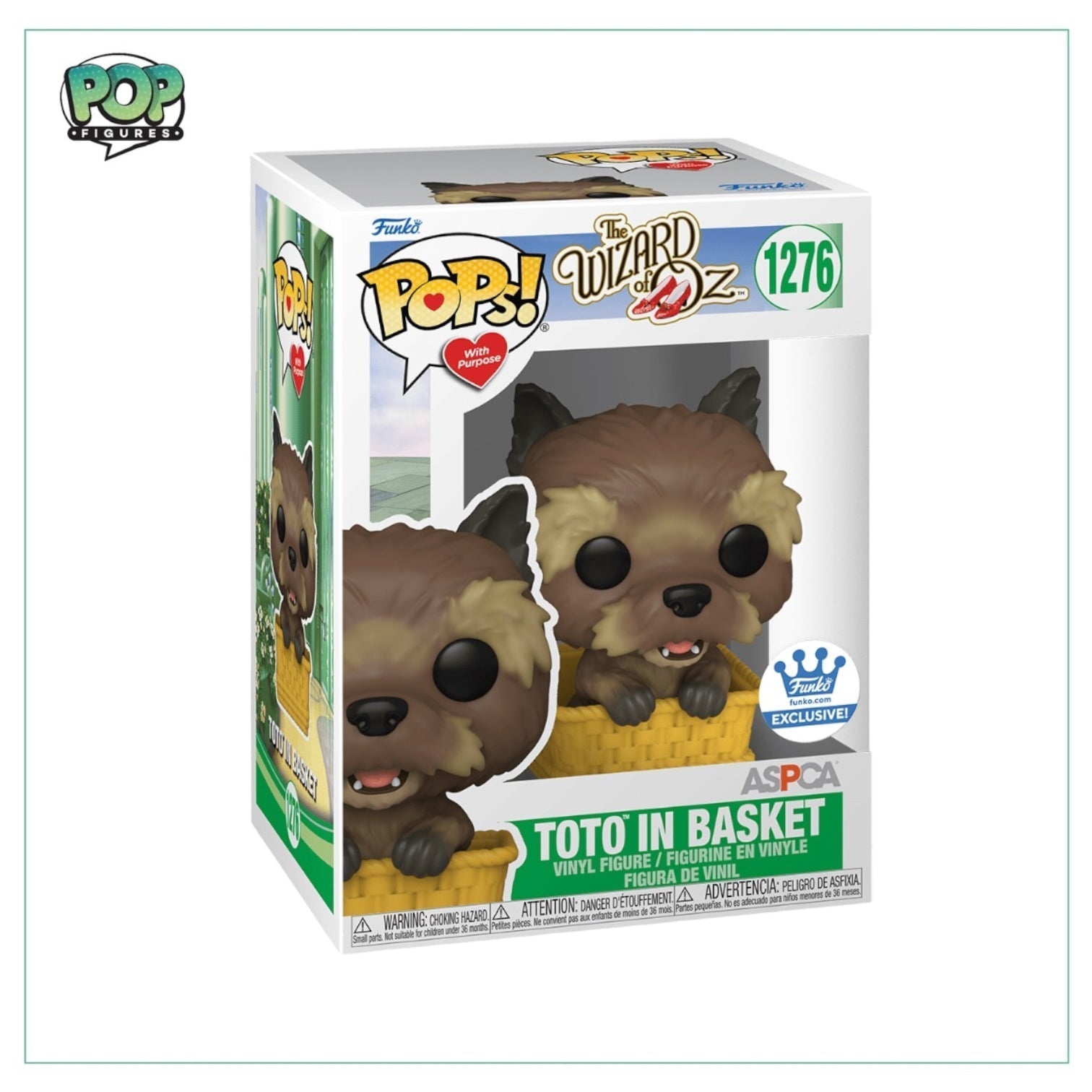 Toto In Basket #1276 Funko Pop! - The Wizard Of Oz - Funko Shop Exclusive