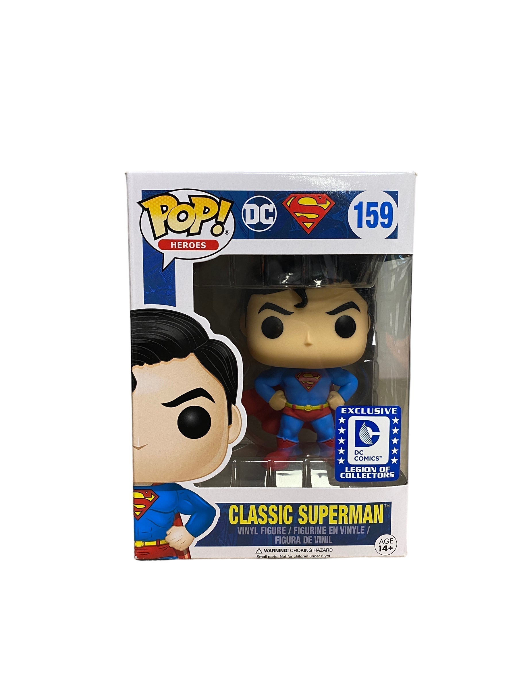 Classic Superman #159 Funko Pop! - DC Super Heroes - DC Legion Of Collectors Exclusive -