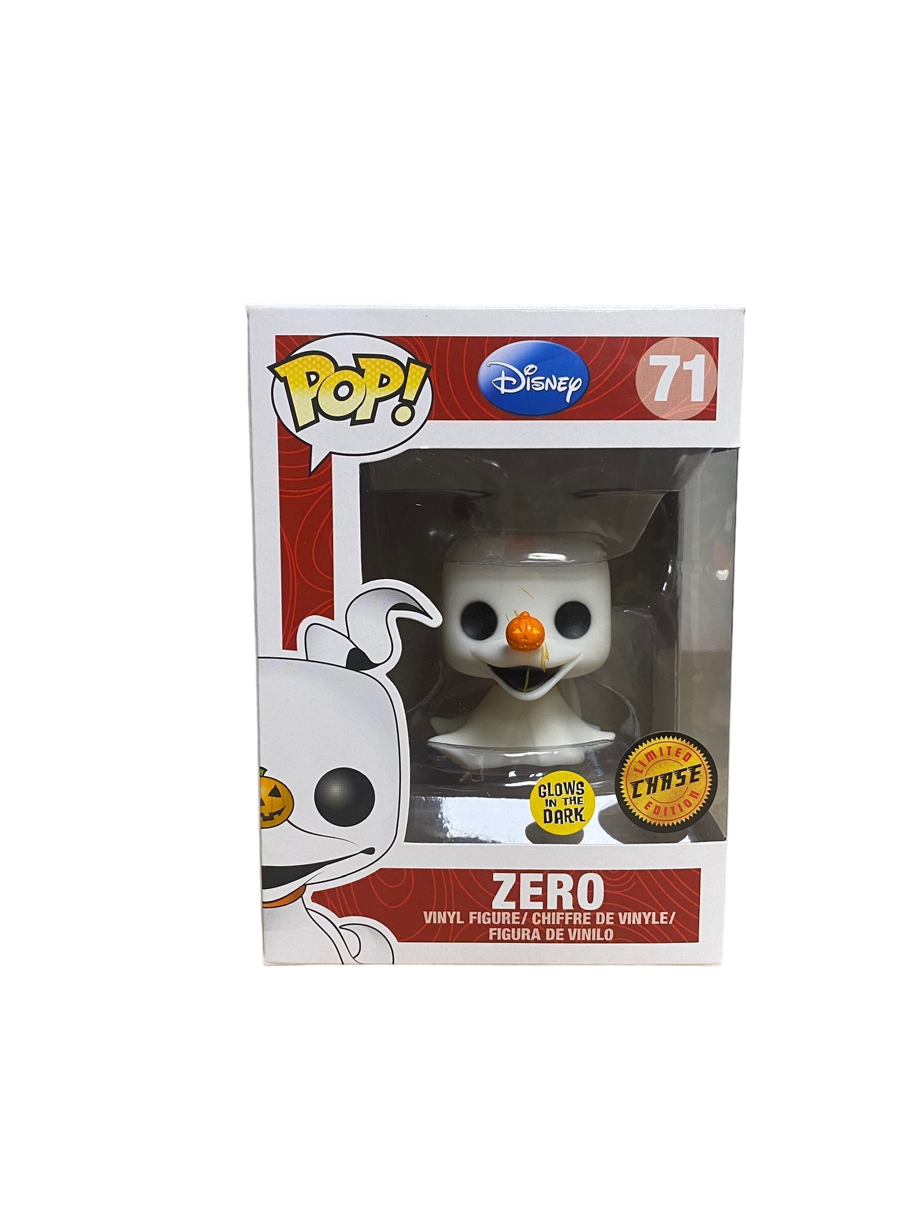 Zero #71 (Glows In The Dark Chase) Funko Pop! - The Nightmare Before Christmas - 2014 Pop! -