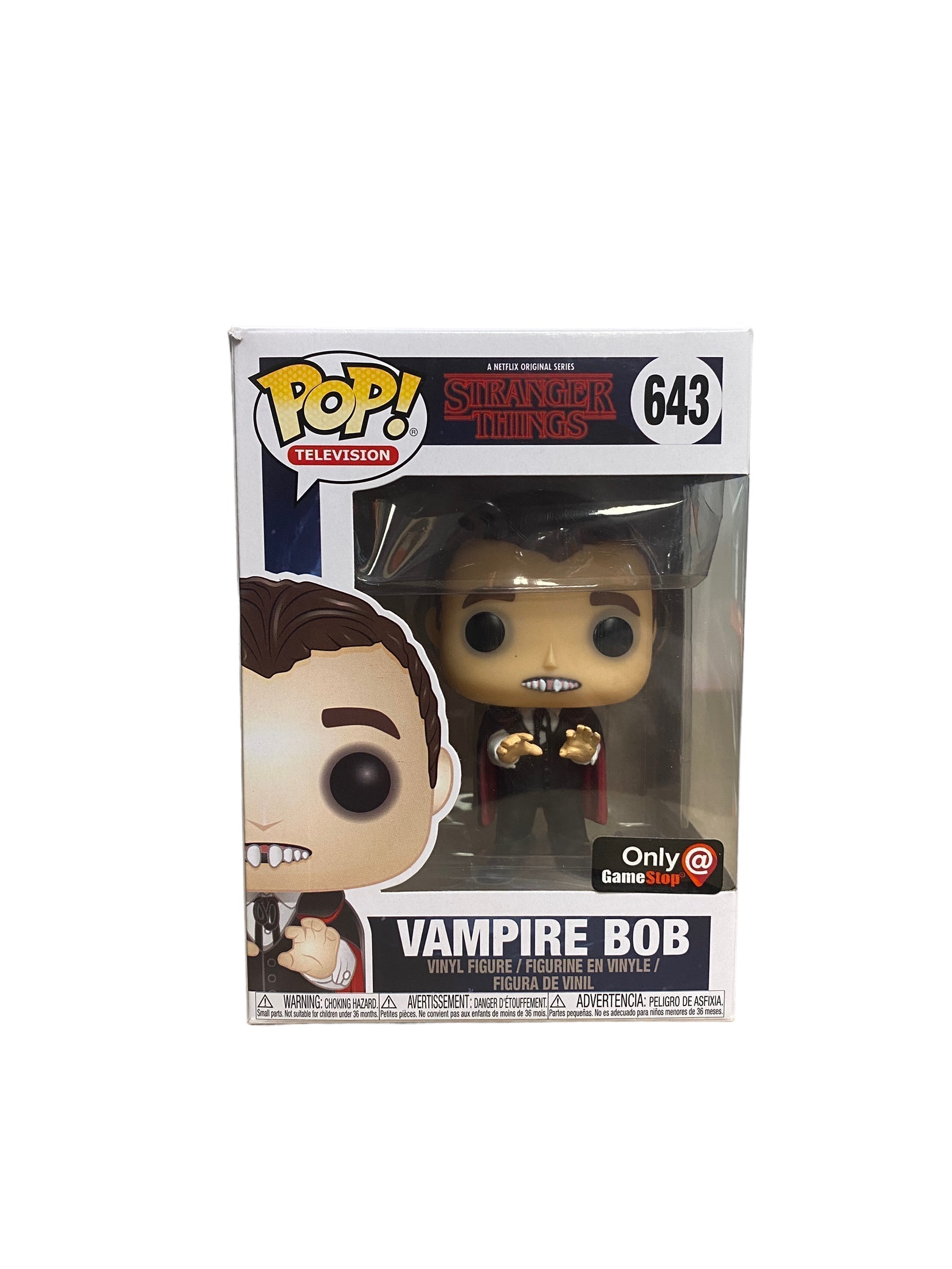 Vampire Bob #643 Funko Pop! - Stranger Things - 2018 Pop! - GameStop Exclusive -