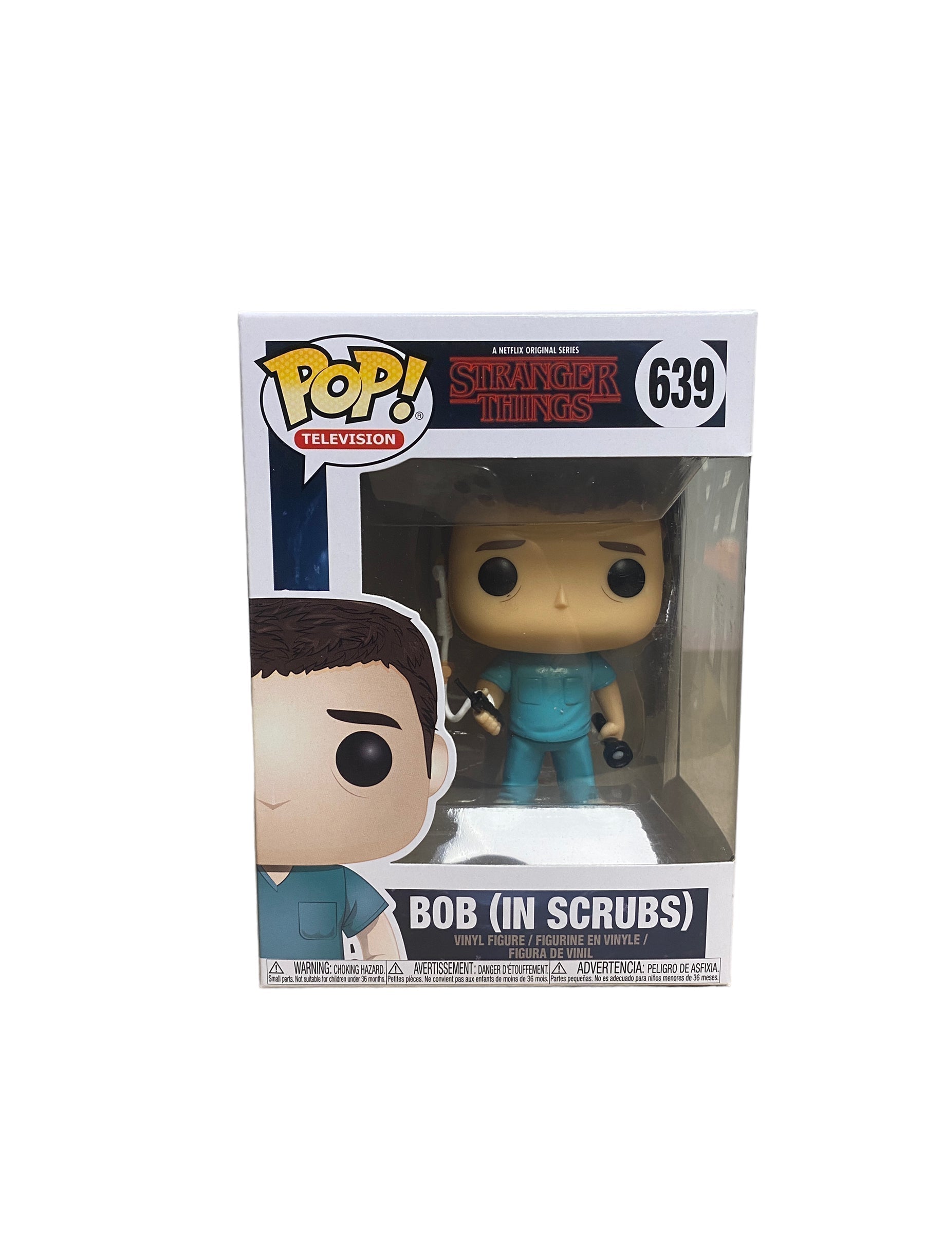 Bob (In Scrubs) #639 Funko Pop! - Stranger Things - 2018 Pop! -