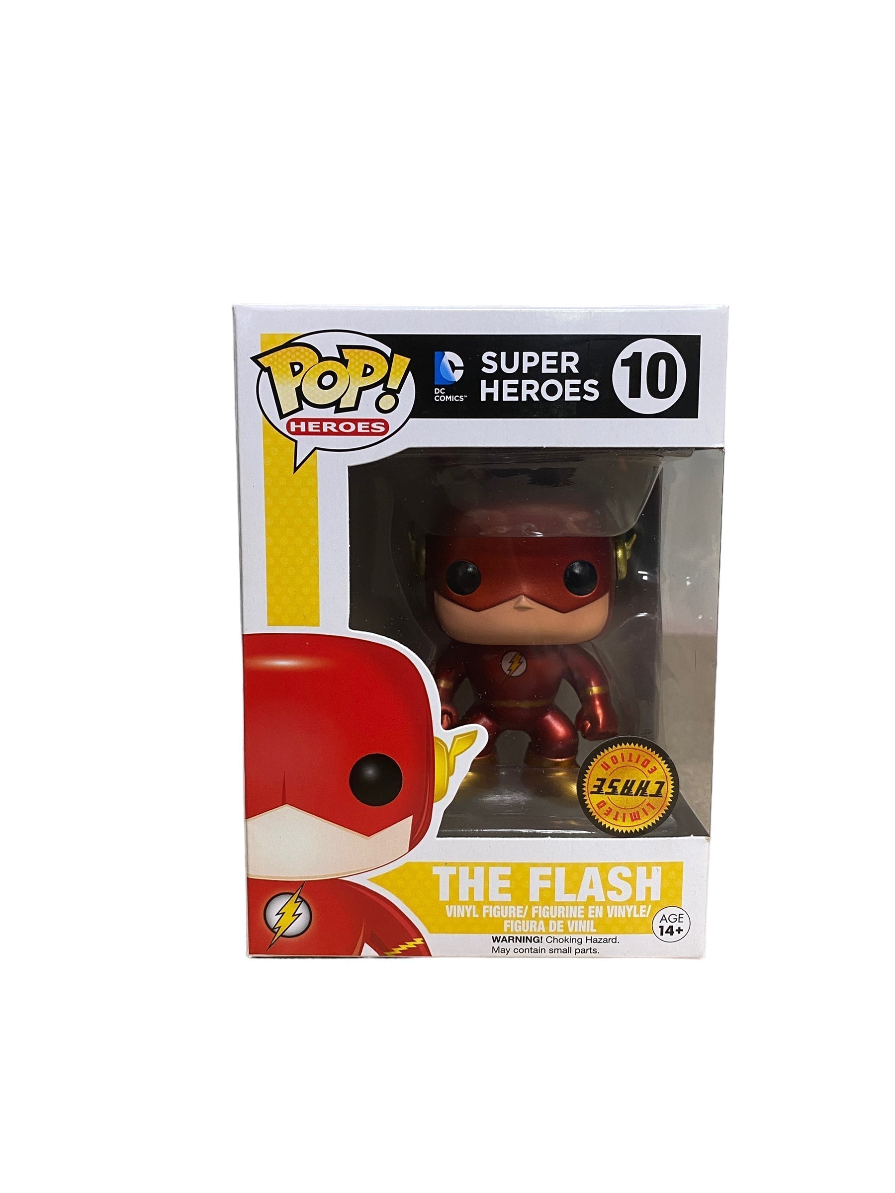 The Flash #10 (Metallic Chase) Funko Pop! - DC Super Heroes - 2014 Pop! -