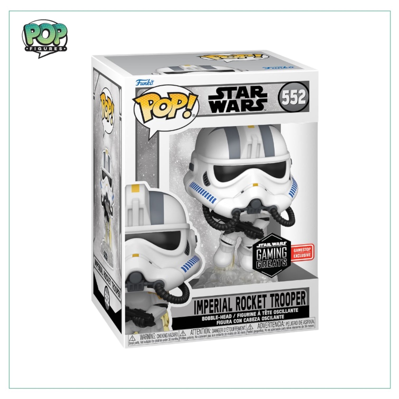 Imperial Rocket Trooper #552 - Star Wars - Gaming Greats - Gamestop Exclusive