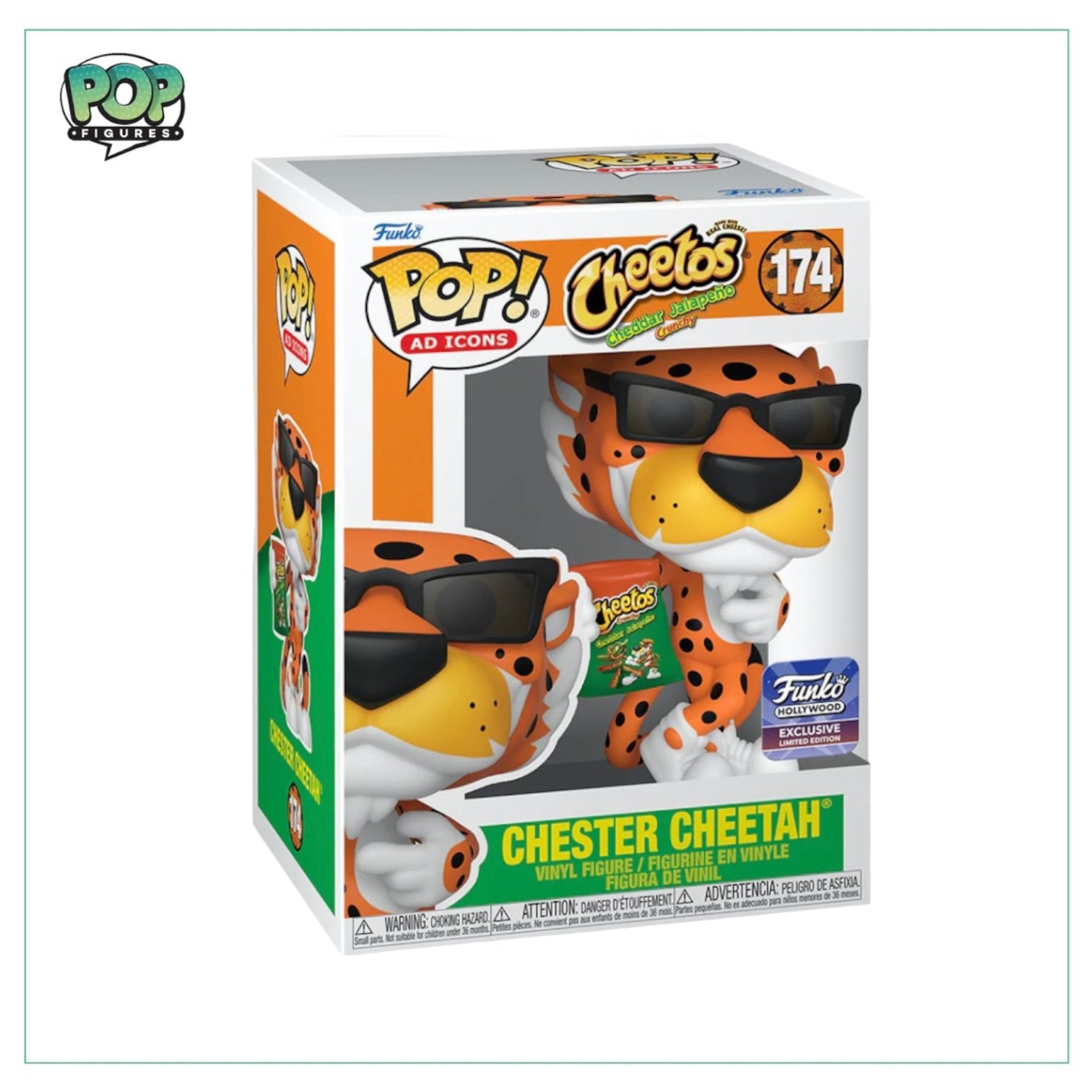 Chester Cheetah #174 Funko Pop - Cheetos - Funko Hollywood Exclusive