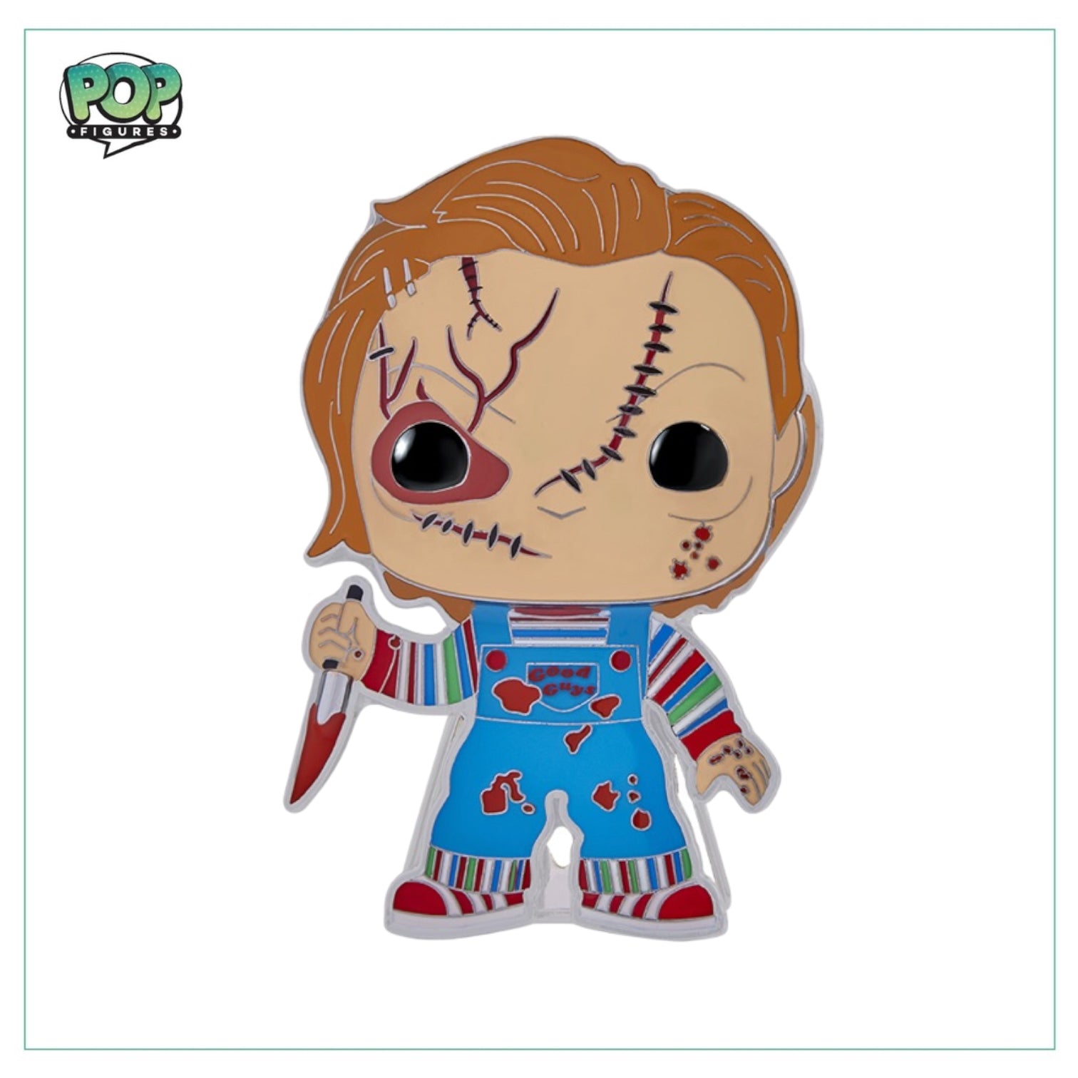 Chucky #10 Funko Enamel Pop! Pin - Chucky