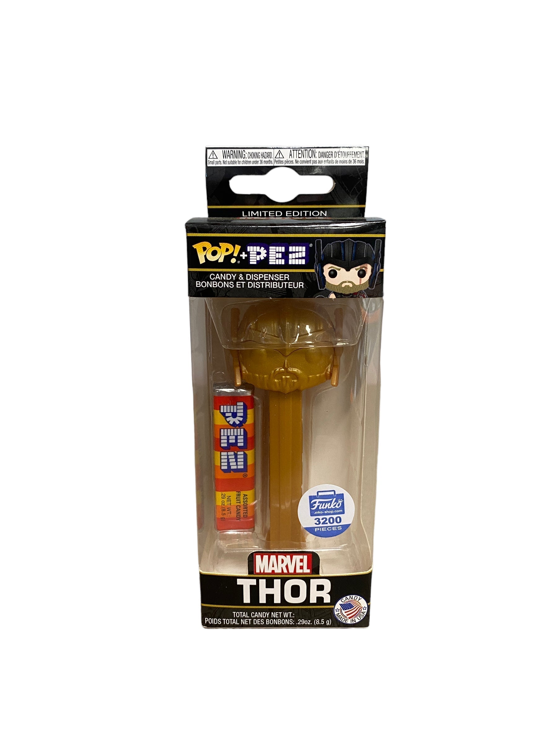 Thor (Gold) Funko Pop Pez! - Marvel - Funko Shop Exclusive