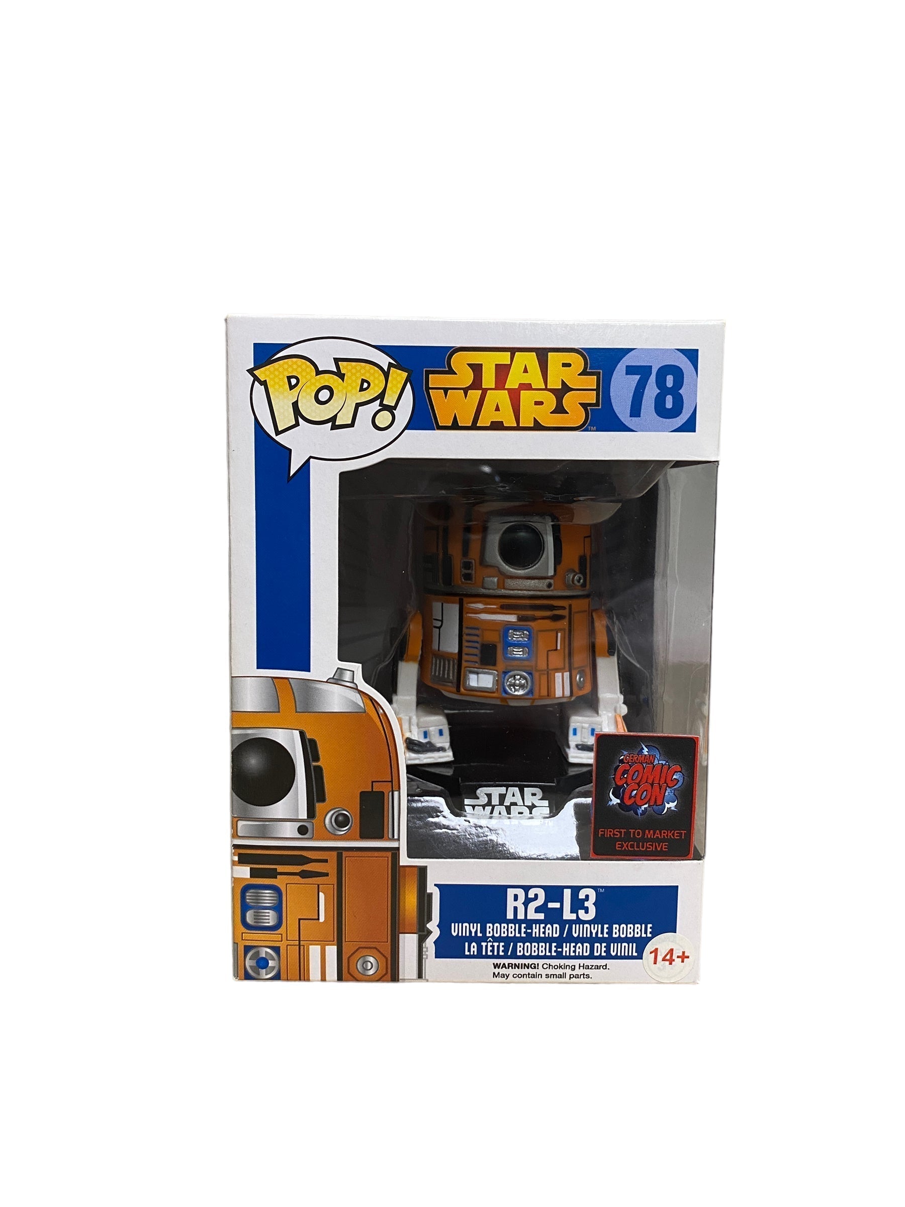 R2-L3 #78 Funko Pop! - Star Wars - German Comic Con First To Market Exclusive -