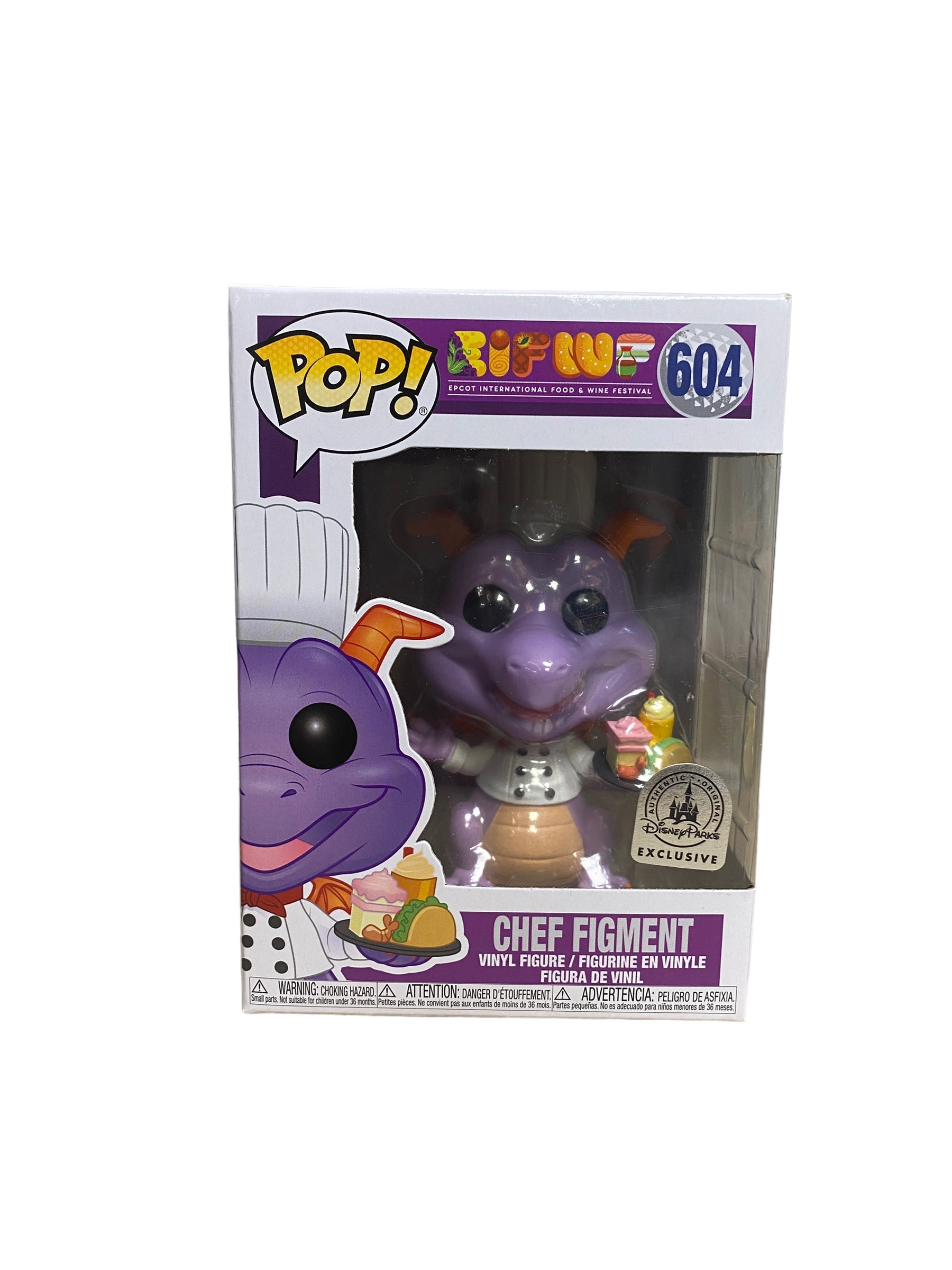 Chef Figment #604 Funko Pop! - Epcot International Food And Wine Festival - Disney Parks Exclusive -