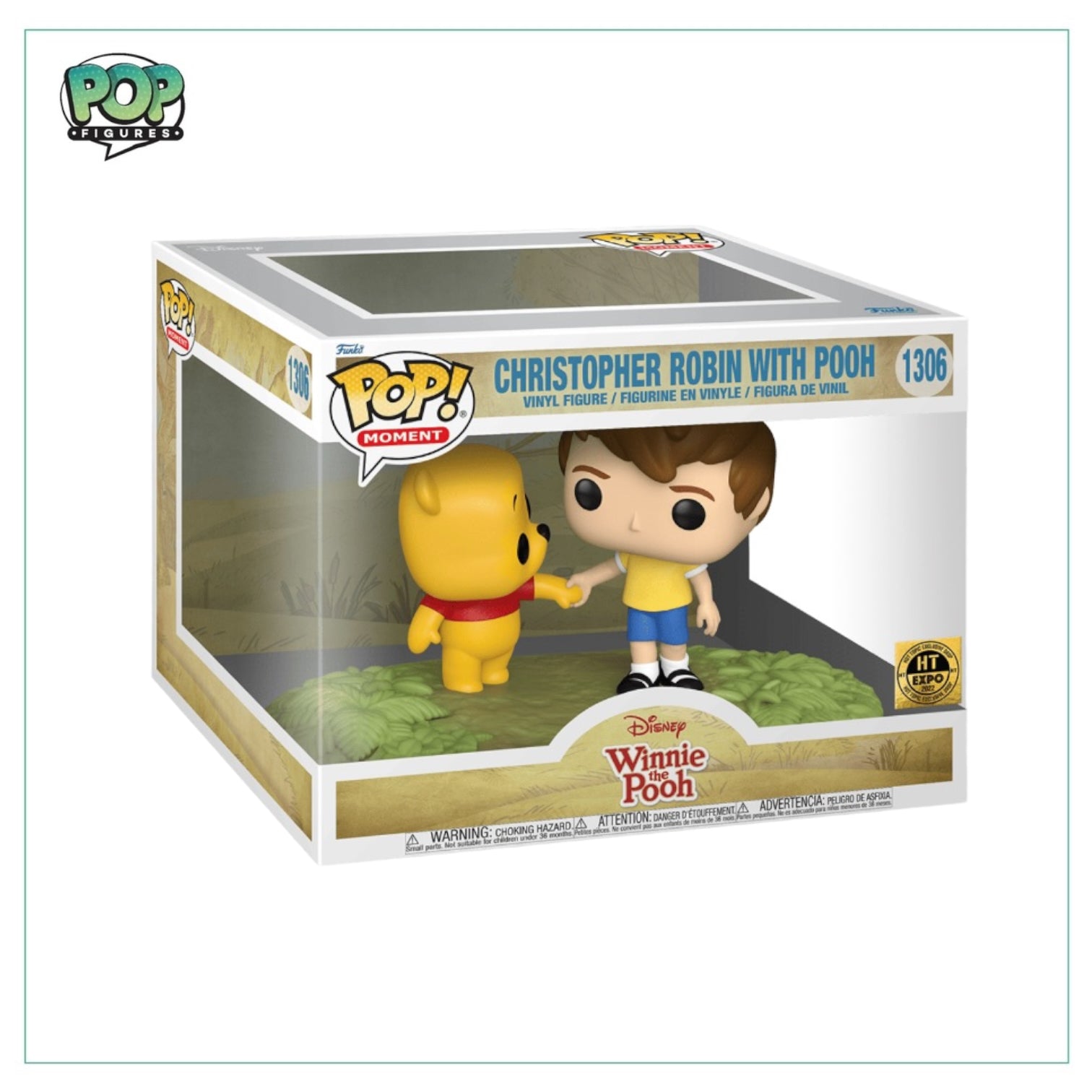 Christopher Robin with Pooh #1306 Funko Moment Pop! - Winnie the Pooh - Hot Topic Exclusive