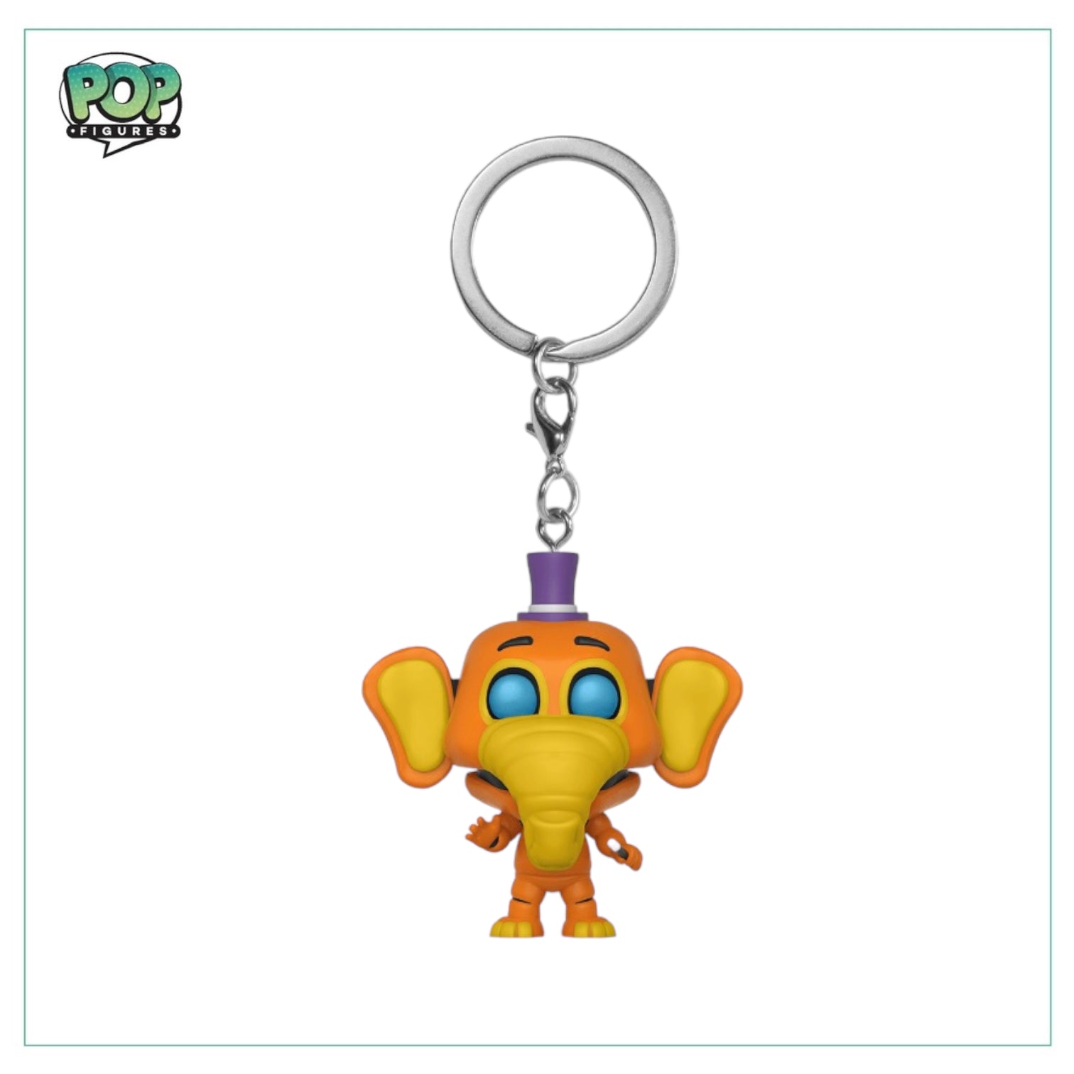 Orville Elephant Pocket Pop Keychain! - Pizzeria Simulator