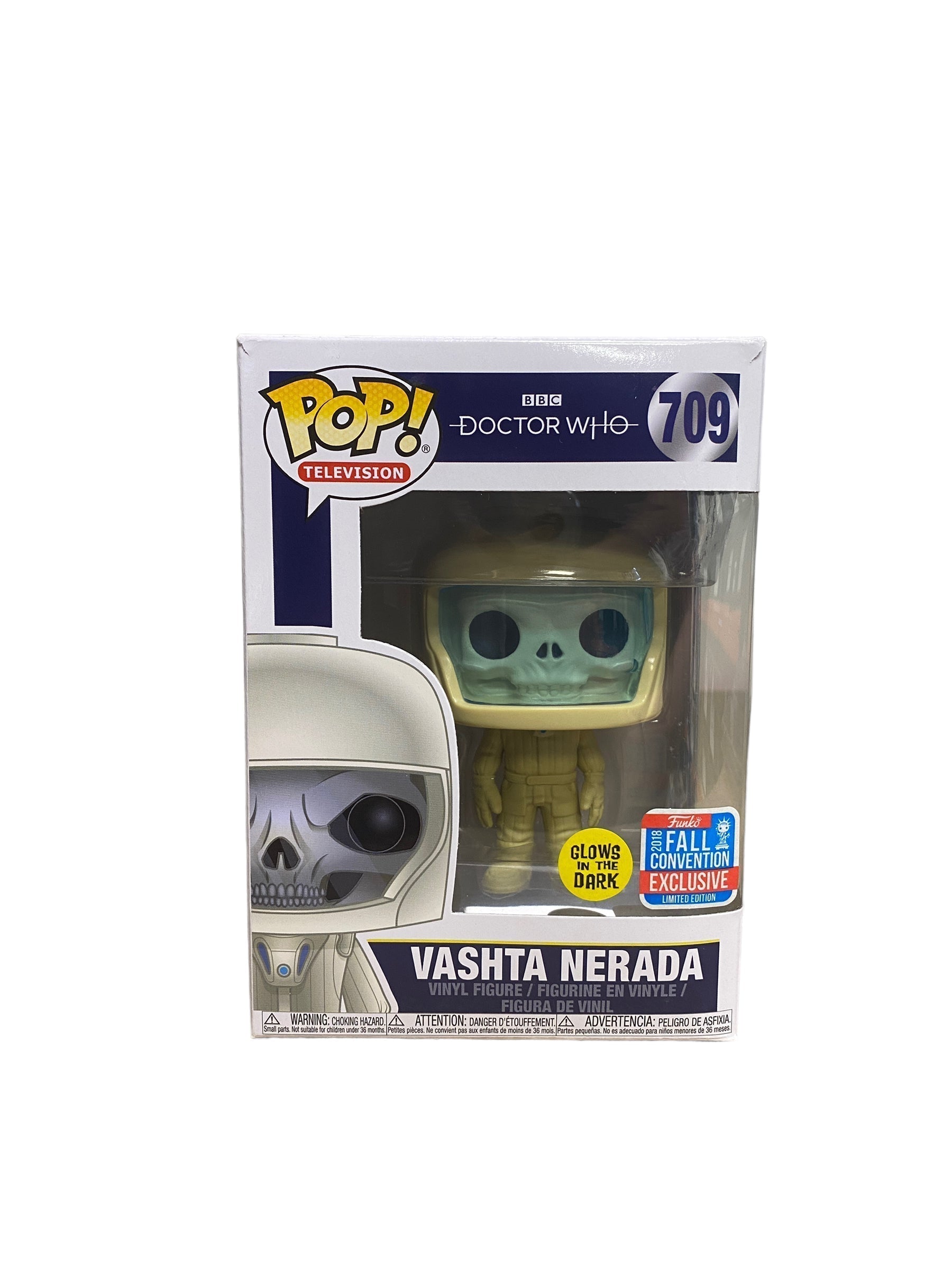 Vashta Nerada #709 (Glows In The Dark) Funko Pop! - Doctor Who - NYCC 2018 Shared Exclusive -