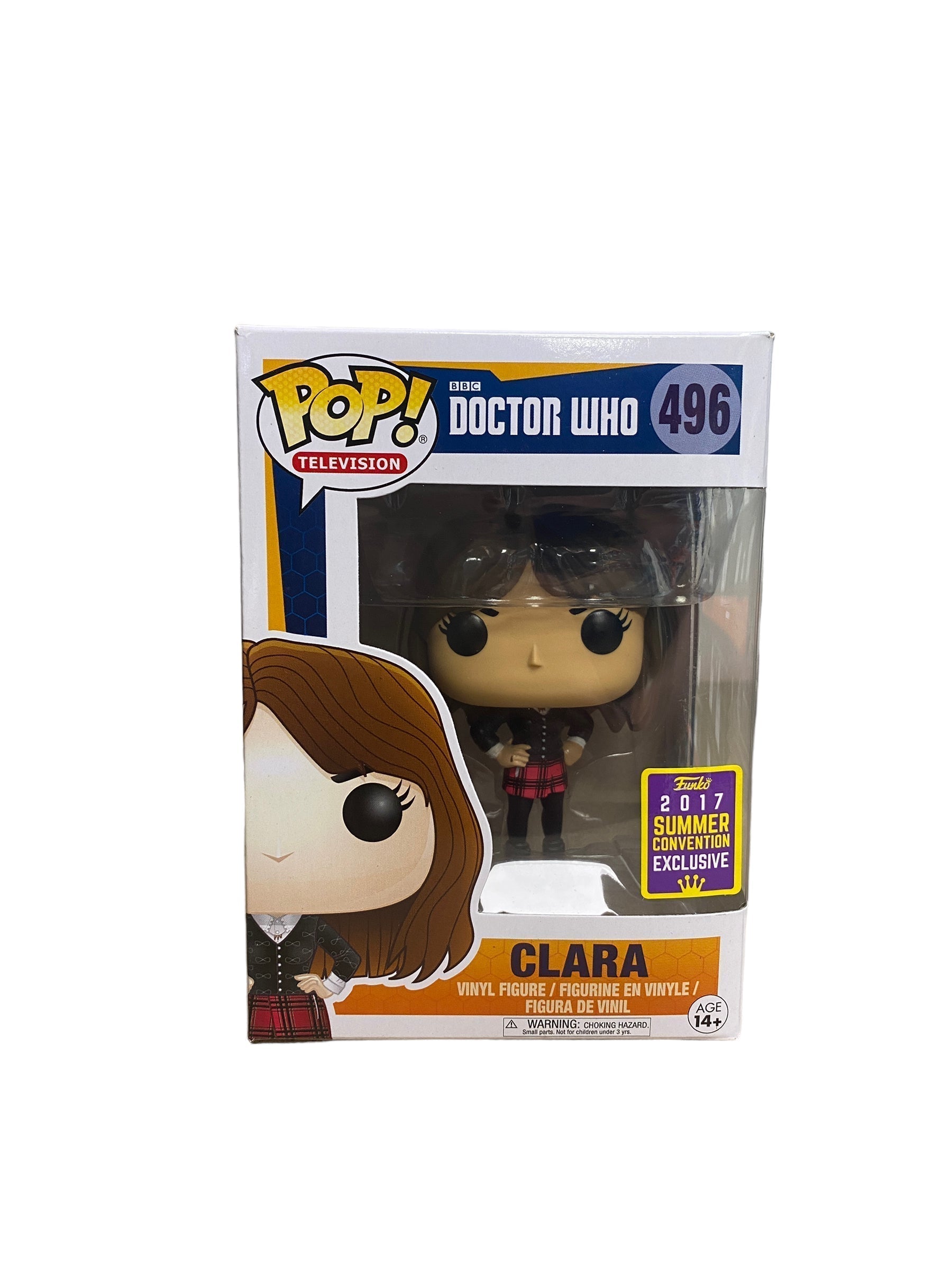 Clara #496 Funko Pop! - Doctor Who - SDCC 2017 Shared Exclusive -