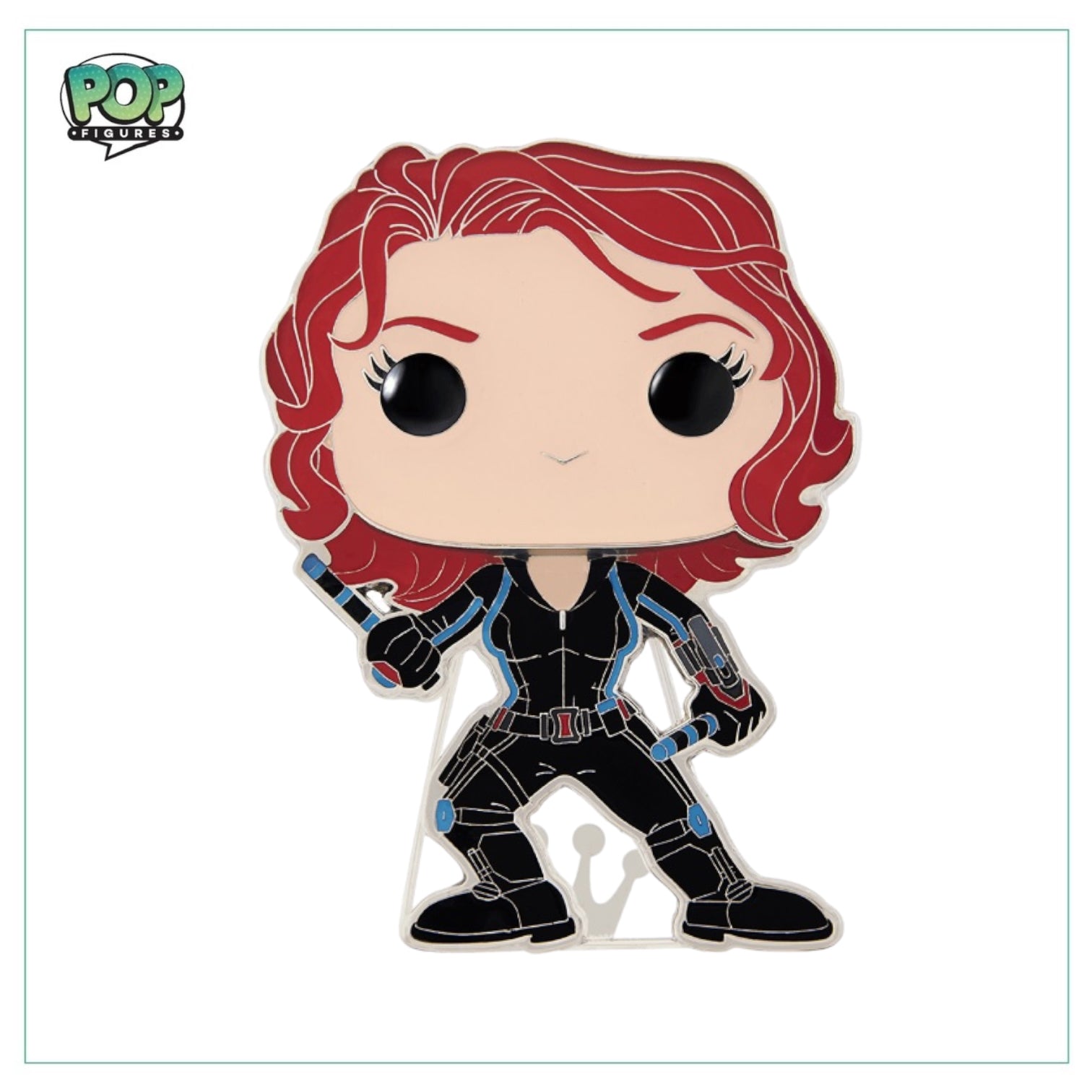 Black Widow #23 Enamel Pop! Pin - The Infinity Saga - Glows in the Dark