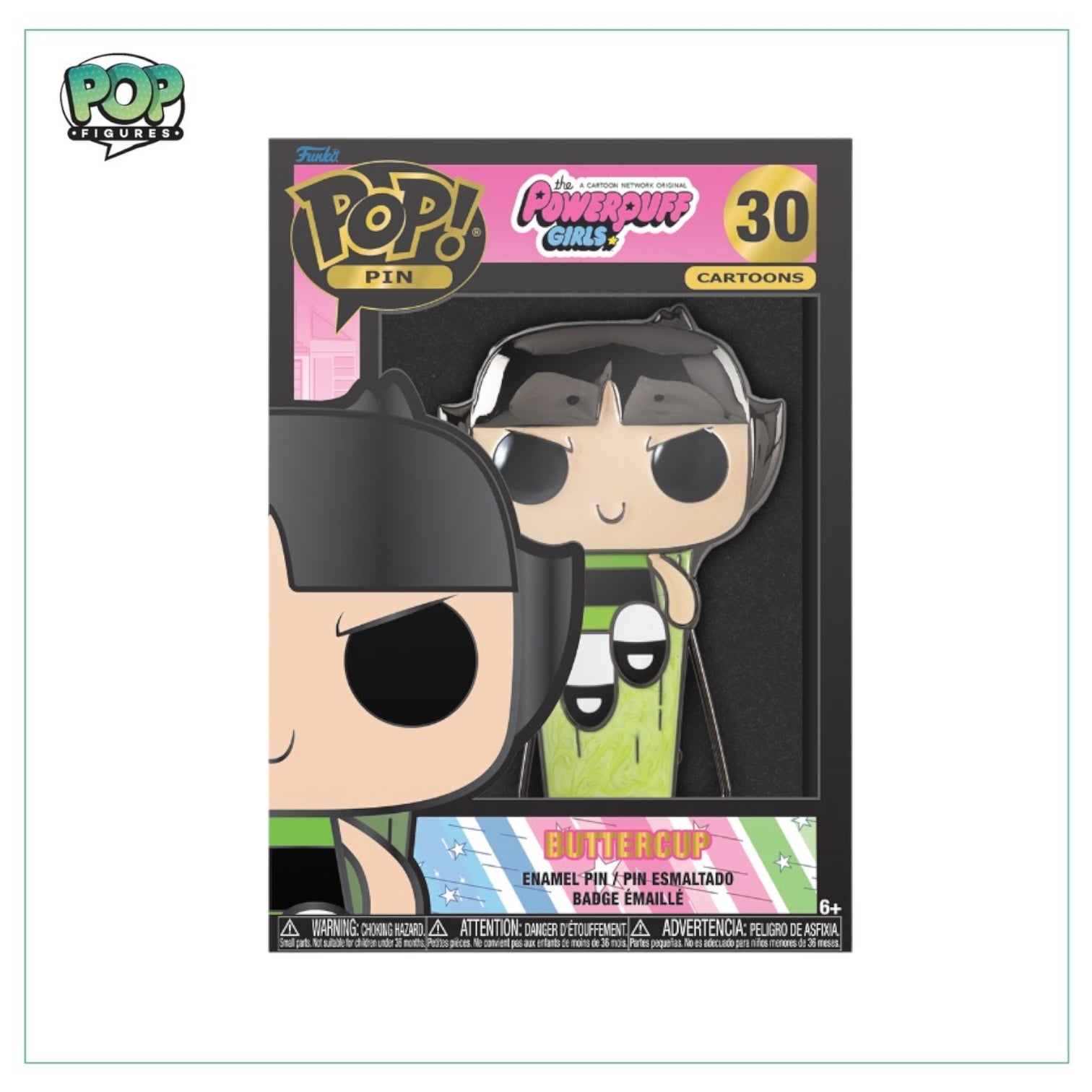 Buttercup #30 Funko Pop Pin! - Powerpuff Girls