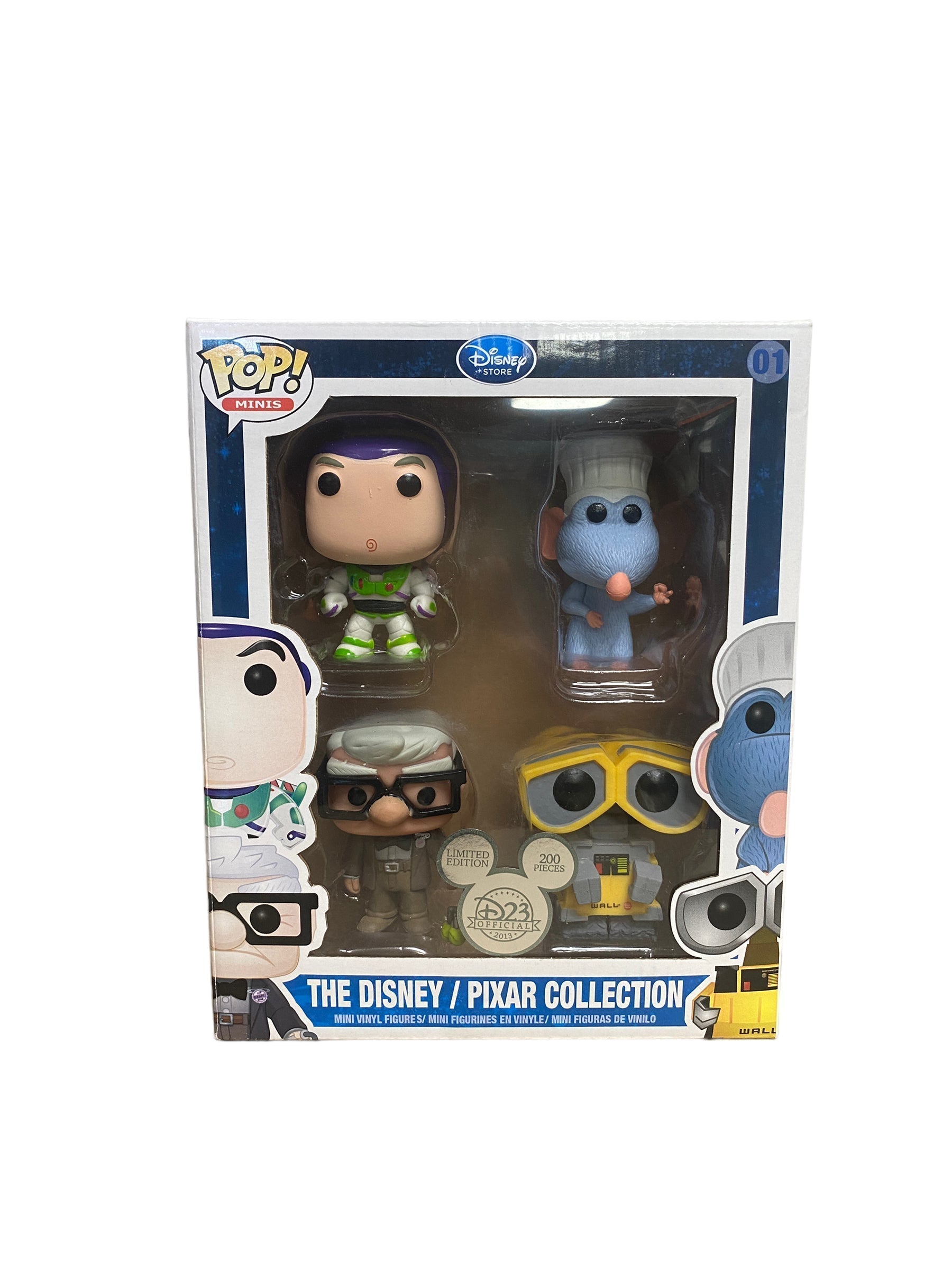 The Disney / Pixar Collection 4 Pack Funko Pop Minis! - D23 Expo 2013 Exclusive