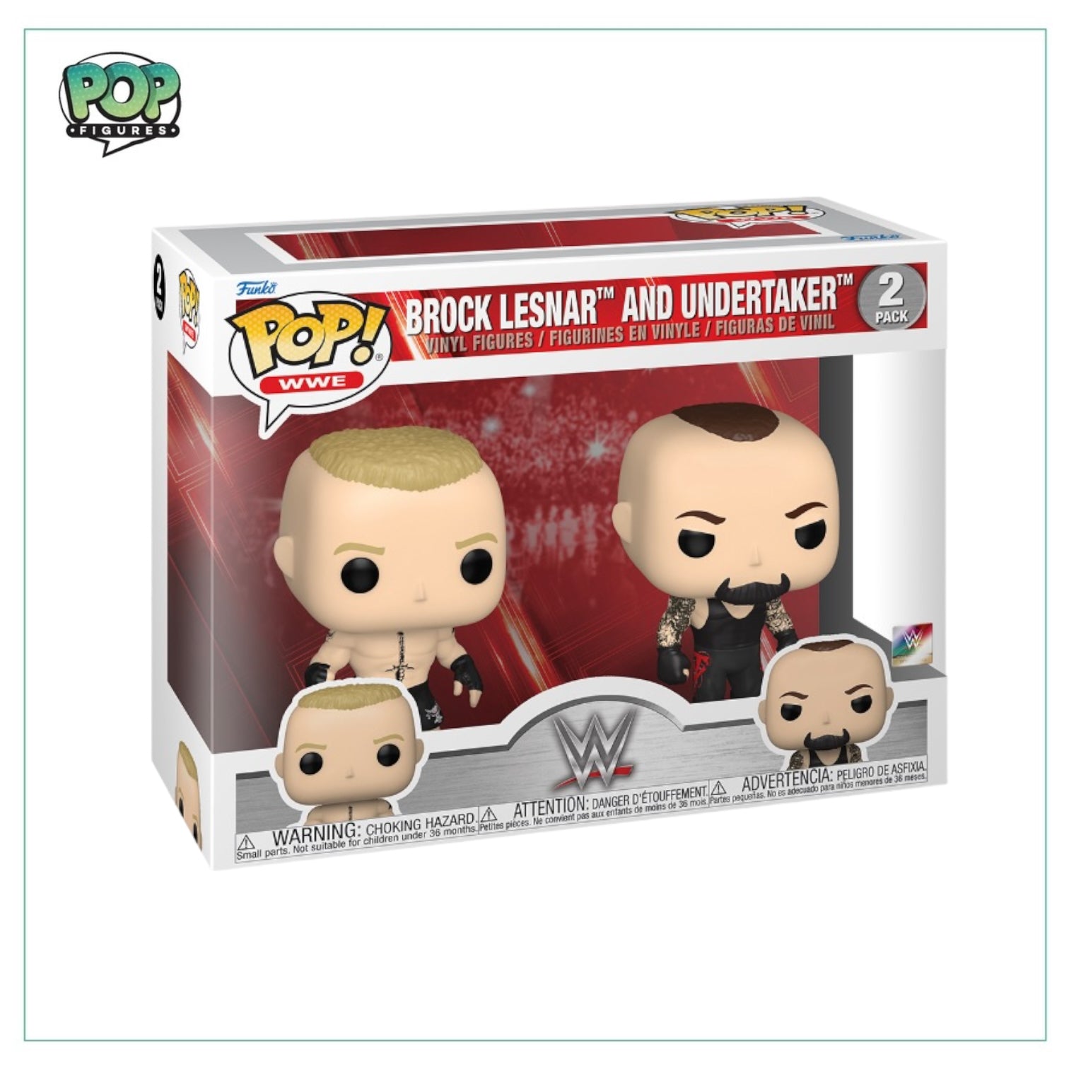 Brock Lesner and Undertaker 2 Pack Funko Pop! - WWE