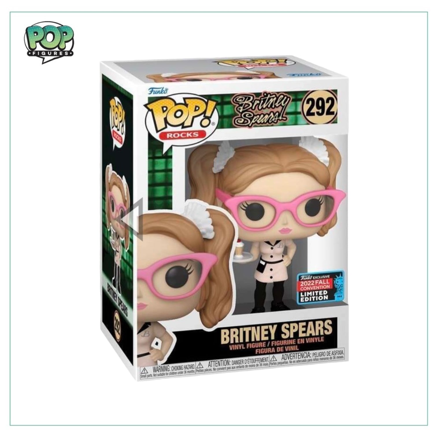 Britney Spears #292 Funko Pop! - Rocks - NYCC 2022 Shared Exclusive