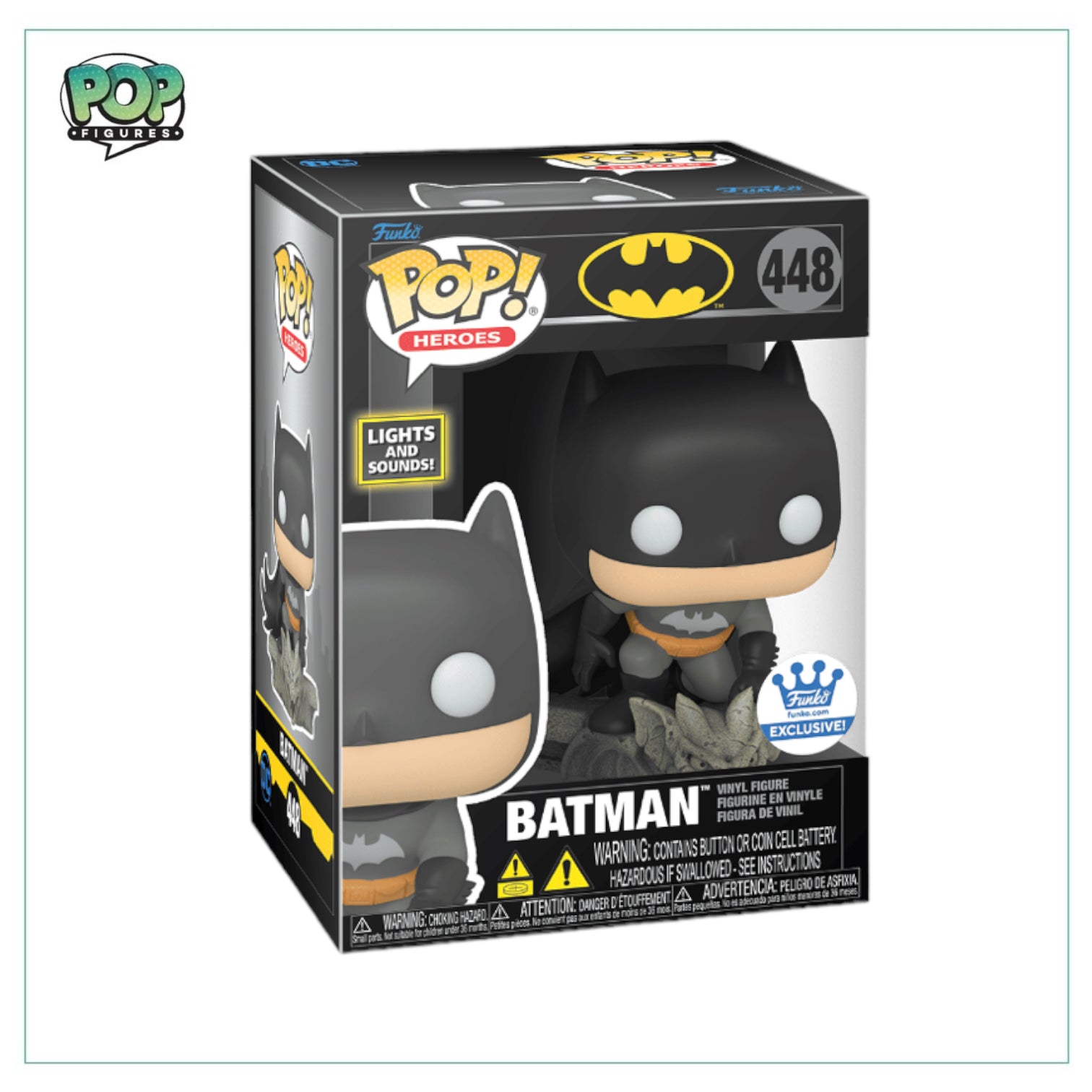 Batman #448 (With light and sounds) Funko Pop! - Batman - Funko Shop Exclusive