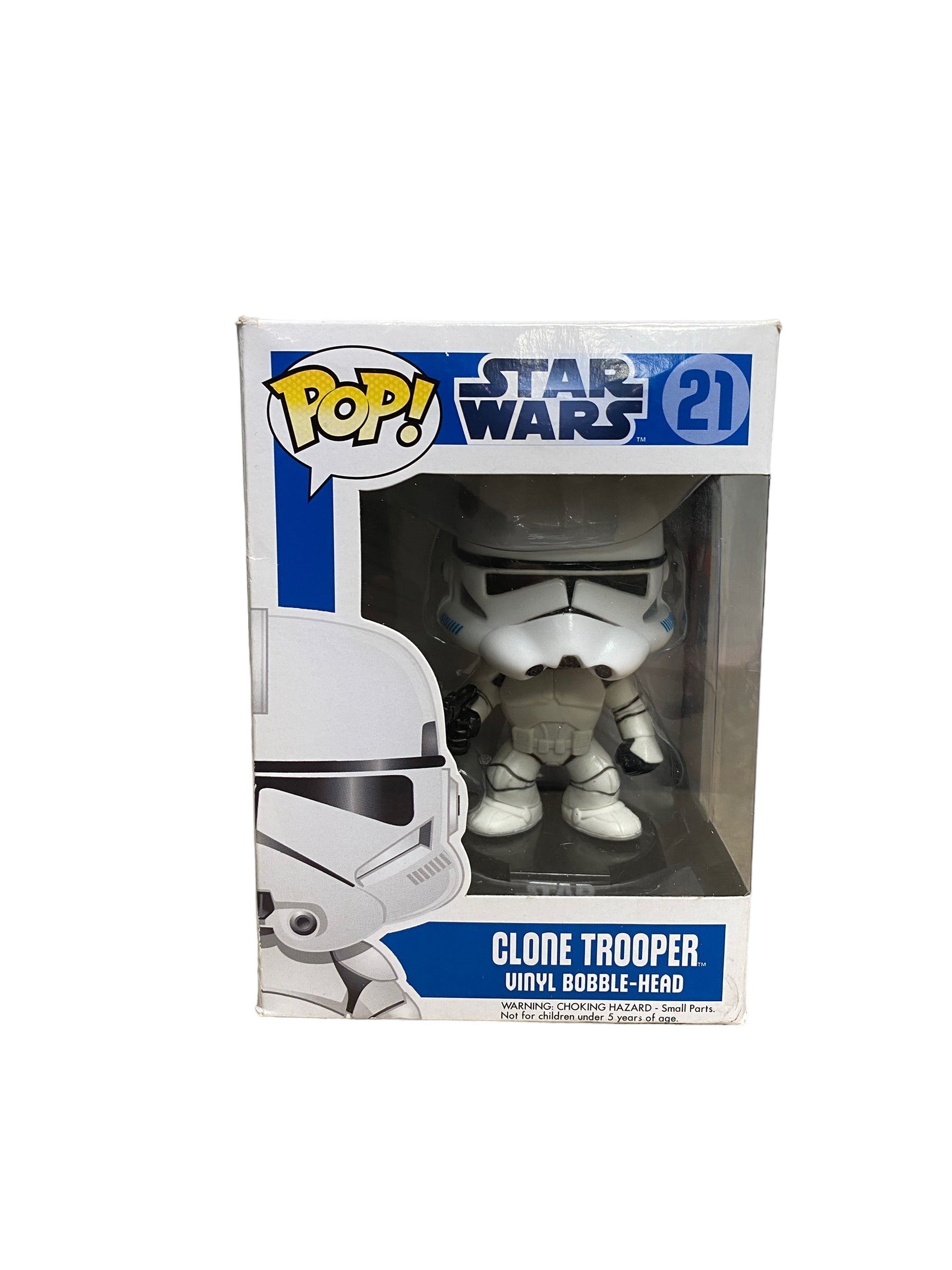 Clone Trooper #21 (Blue Box) Funko Pop! - Star Wars - 2012 Pop! -