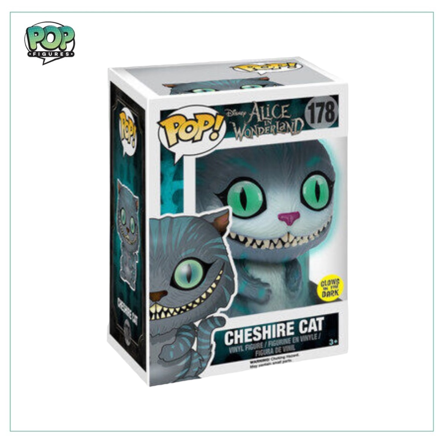 Cheshire Cat (Glows In The Dark) #178 Funko Pop! - Disney - Alice In Wonderland -