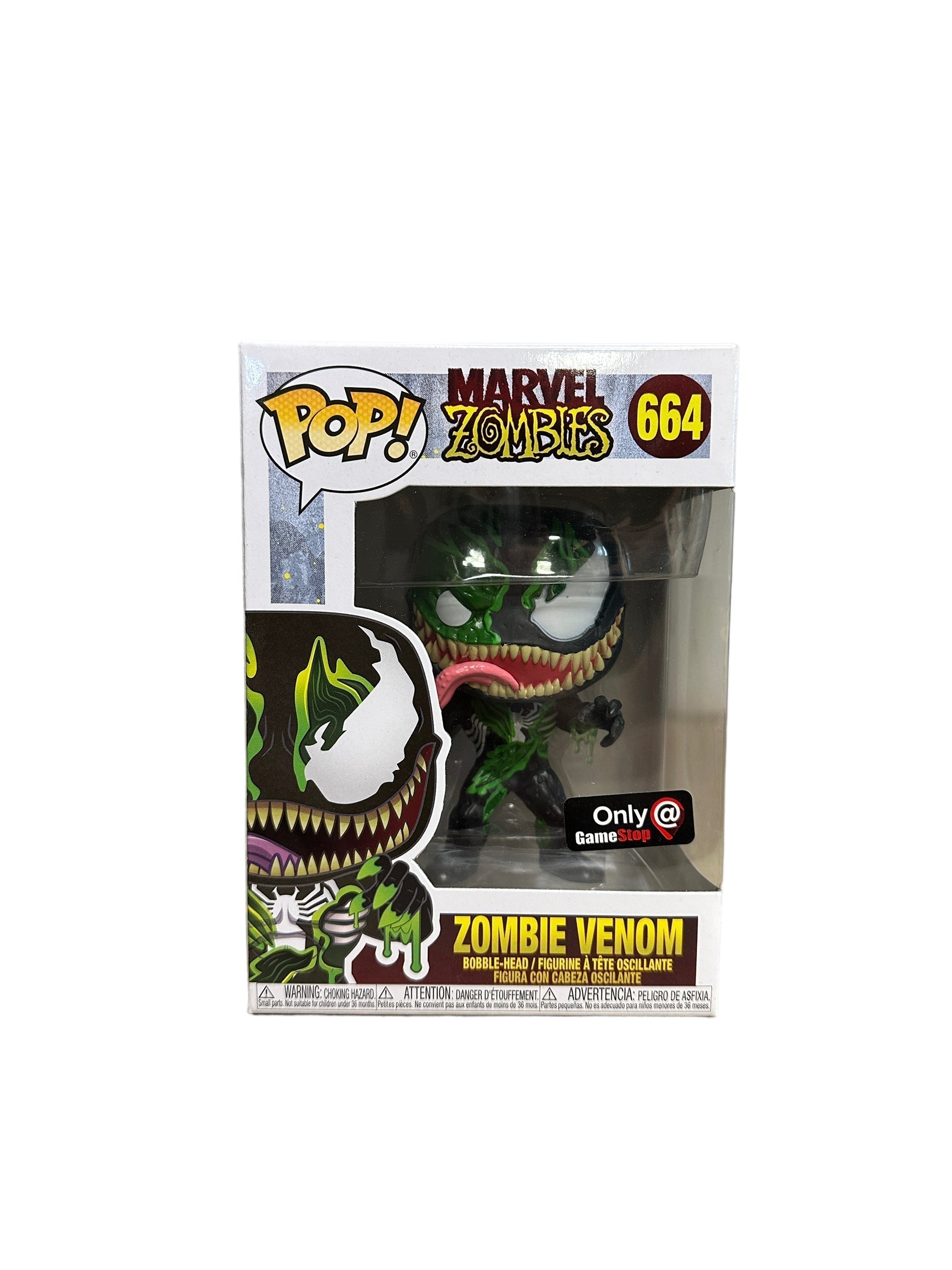 Zombie Venom #664 Funko Pop! - Marvel Zombies - Gamestop Exclusive -