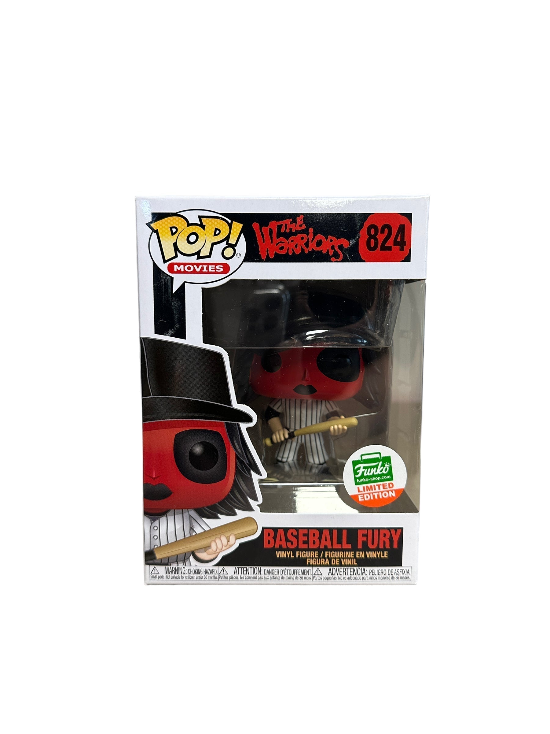 Baseball Fury #824 (Red) Funko Pop! - The Warriors -