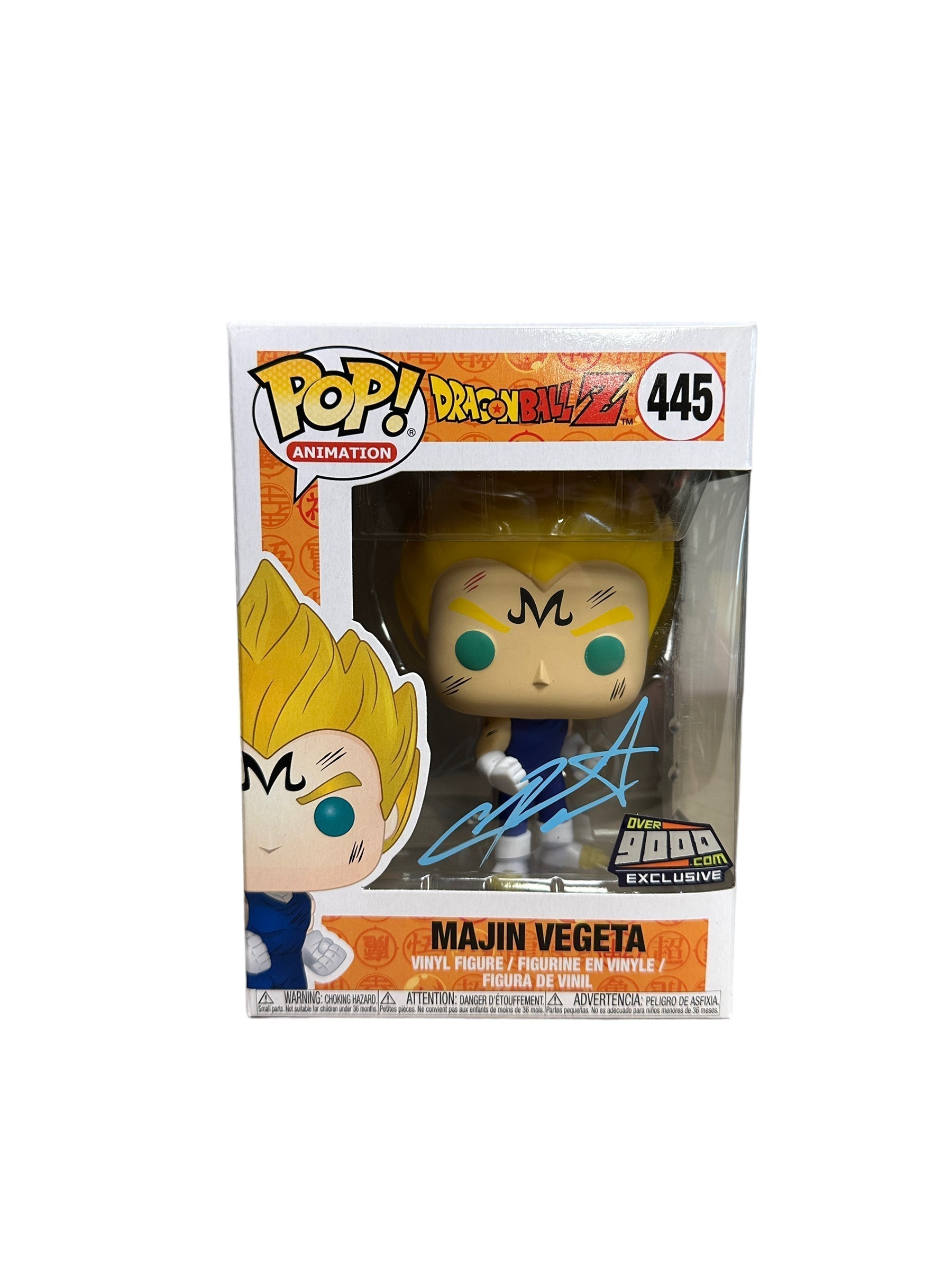 Christopher Sabat Signed Majin Vegeta #445 Funko Pop! - Dragon Ball Z -