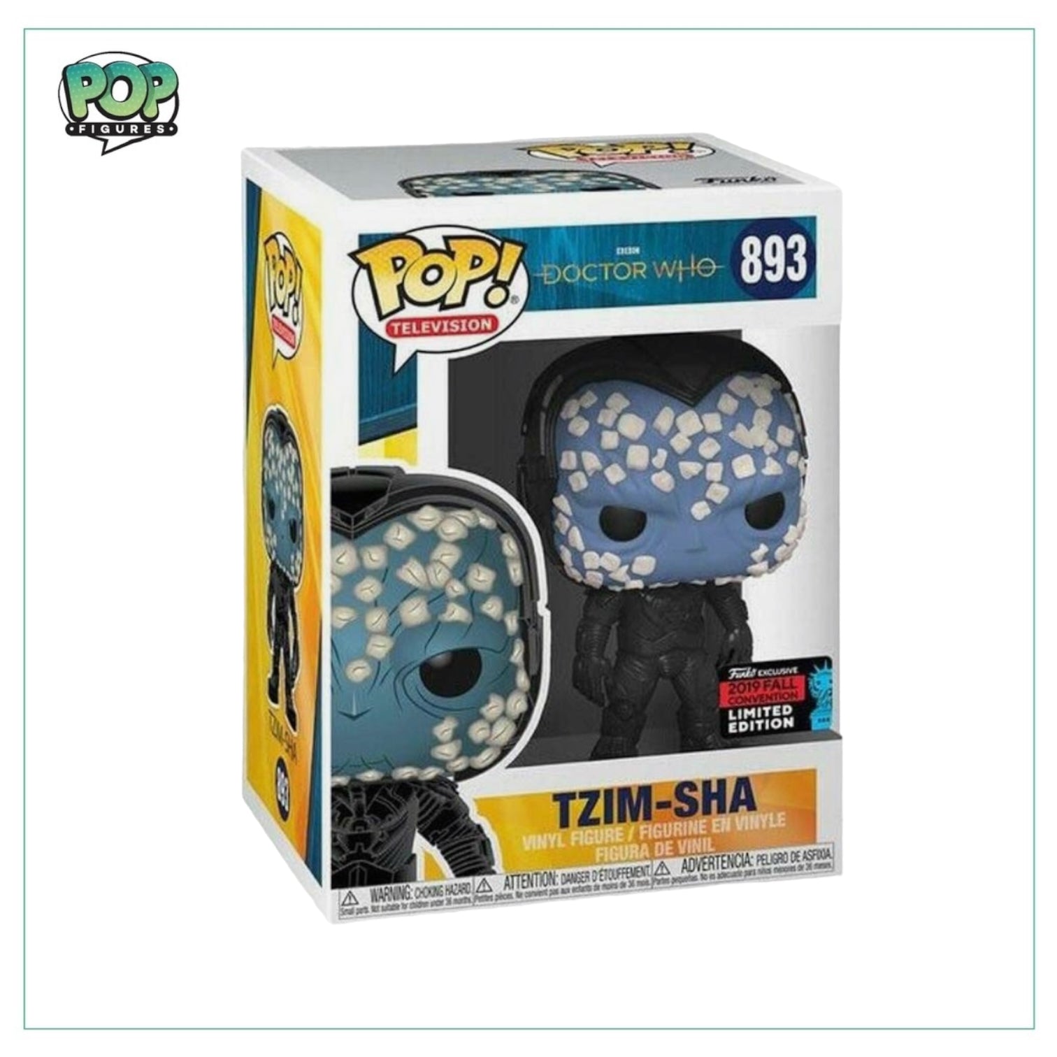 Tzim-Sha #893 Funko Pop! - Doctor Who - 2019 NYCC Shared Exclusive - 2019 Pop -