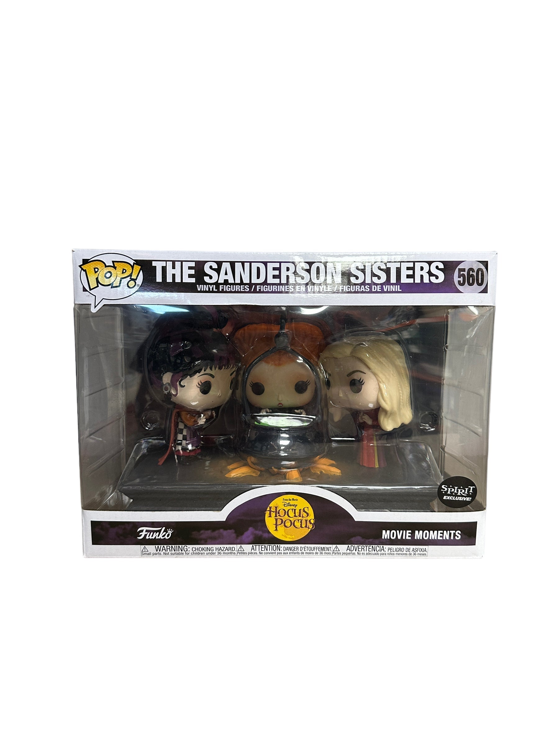 The Sanderson Sisters #560 Funko Pop Movie Moment! - Hocus Pocus - Spirit Exclusive -