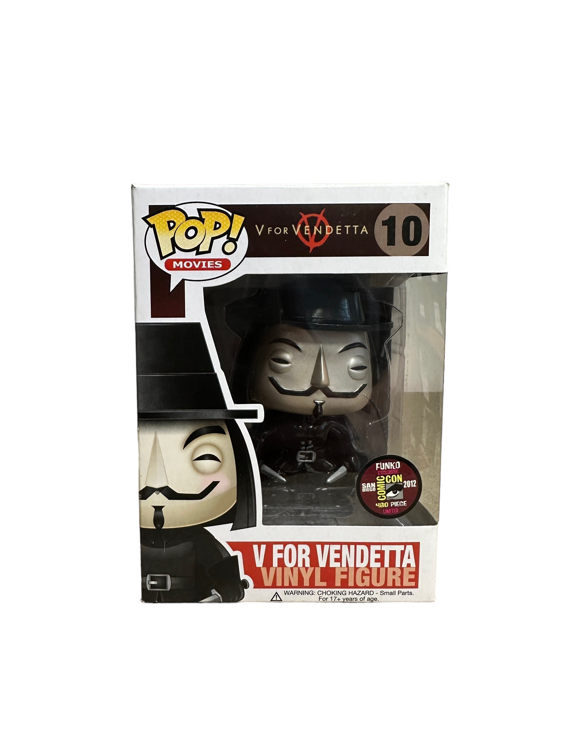 V For Vendetta #10 (Metallic) Funko Pop! - V For Vendetta - SDCC 2012 Exclusive