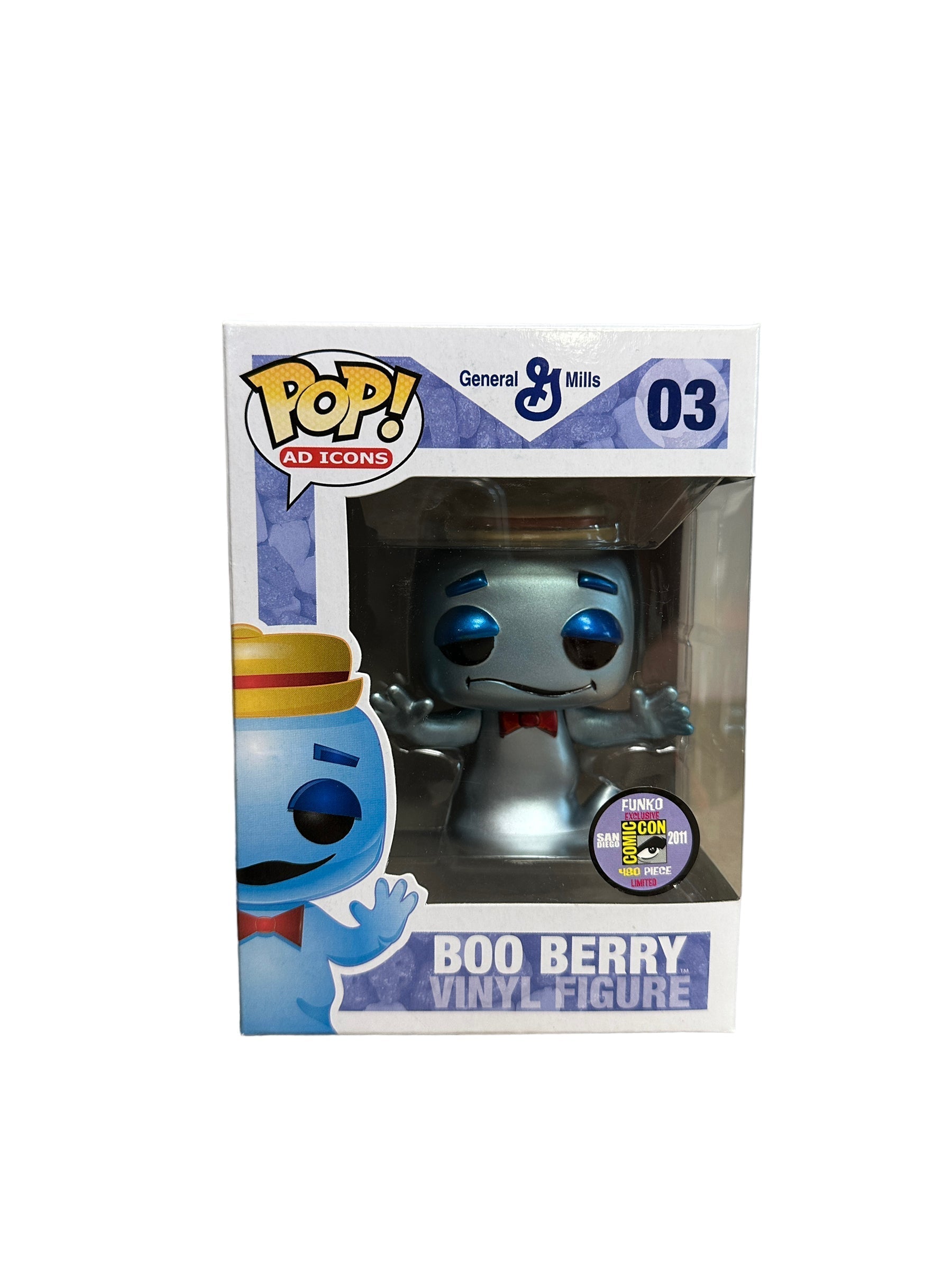 Boo Berry #03 (Metallic) Funko Pop! - Ad Icons - SDCC 2011 Exclusive