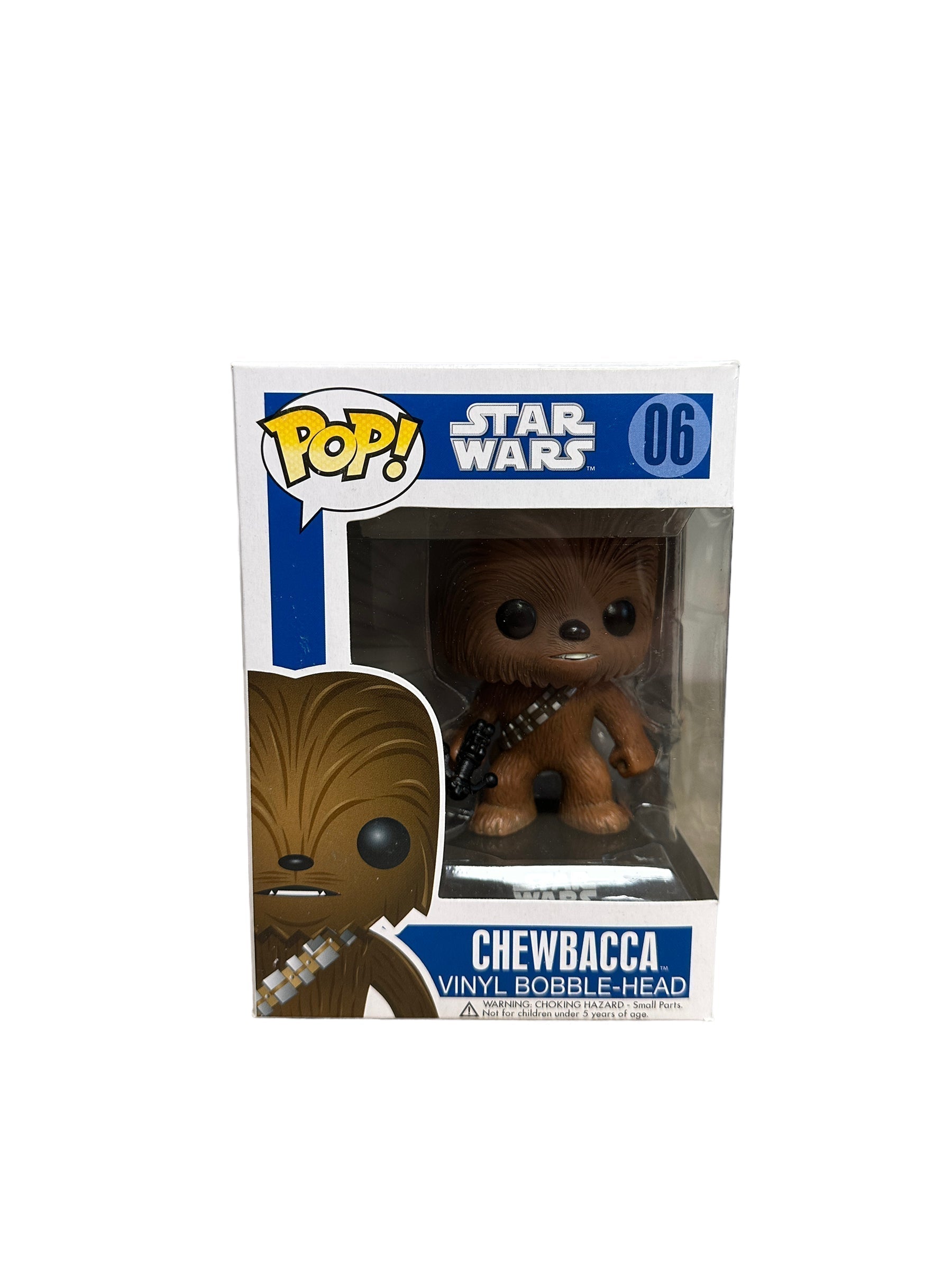 Chewbacca #06 (Large Writing) Funko Pop! - Star Wars - 2011 Pop! -