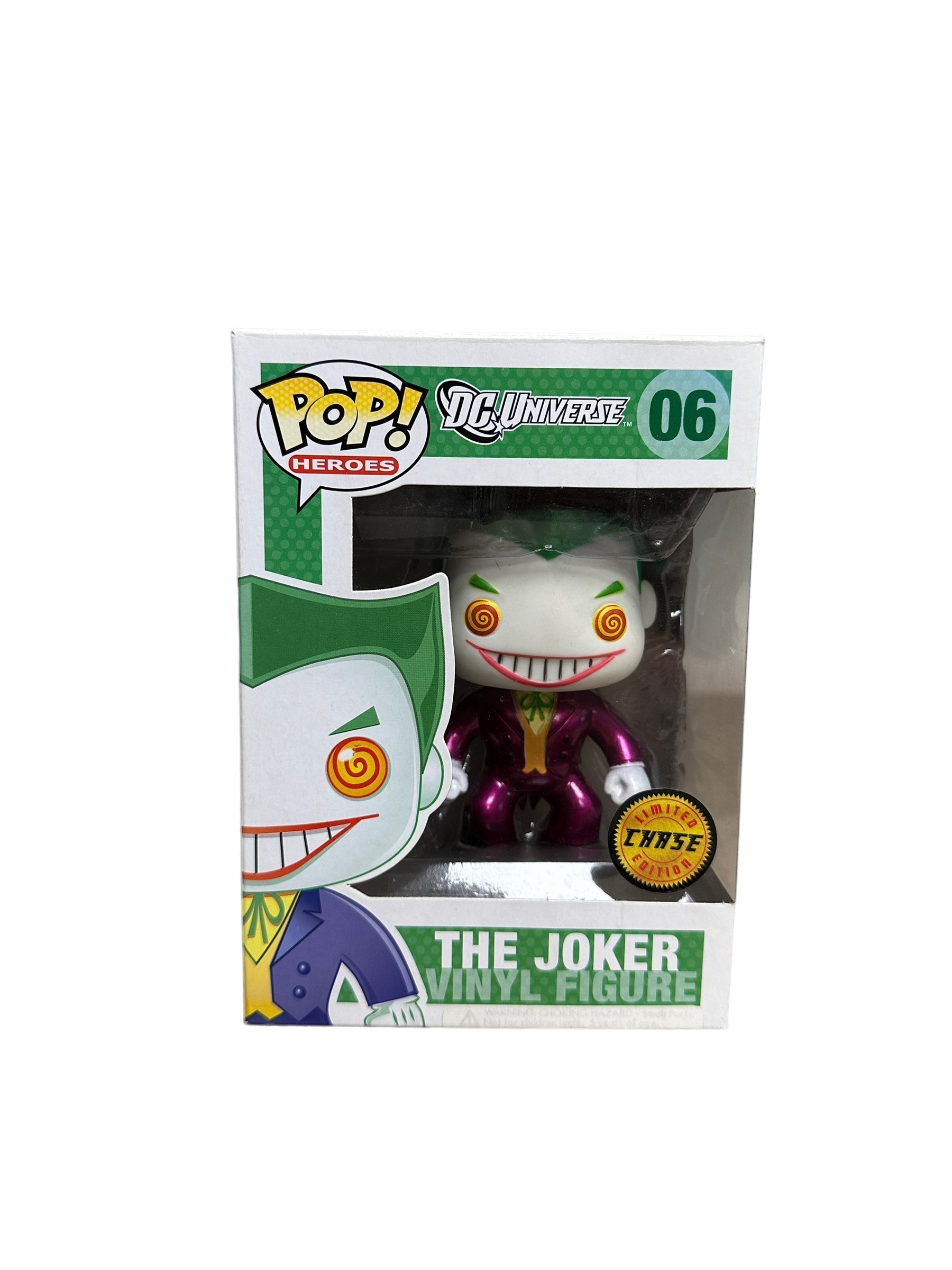 The Joker #06 (Metallic Chase) Funko Pop! - DC Universe - 2014 Pop! -