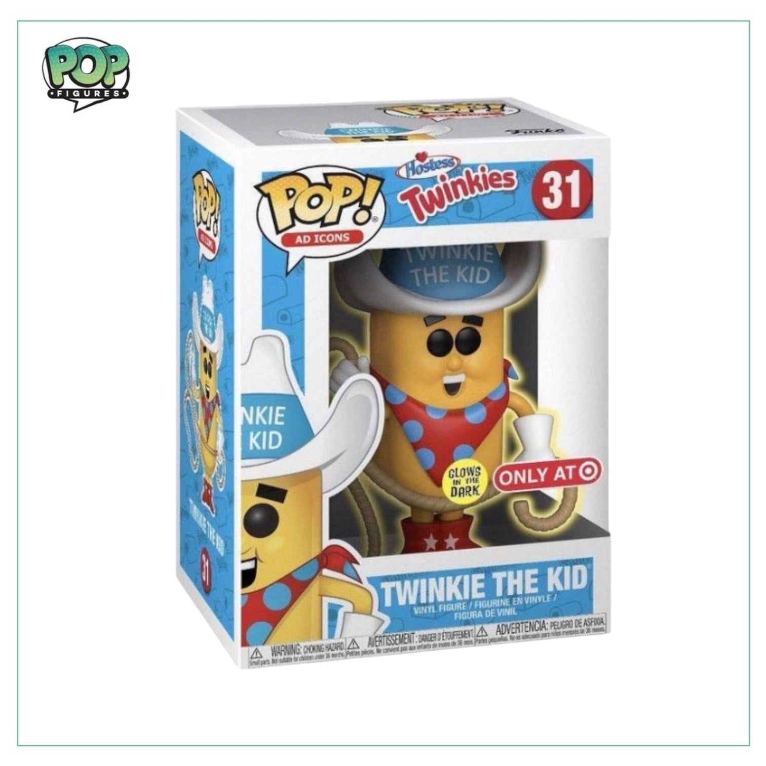 Twinkie The Kid #31 (glow in the dark) Funko Pop! - Hostess Twinkies - Only At Target