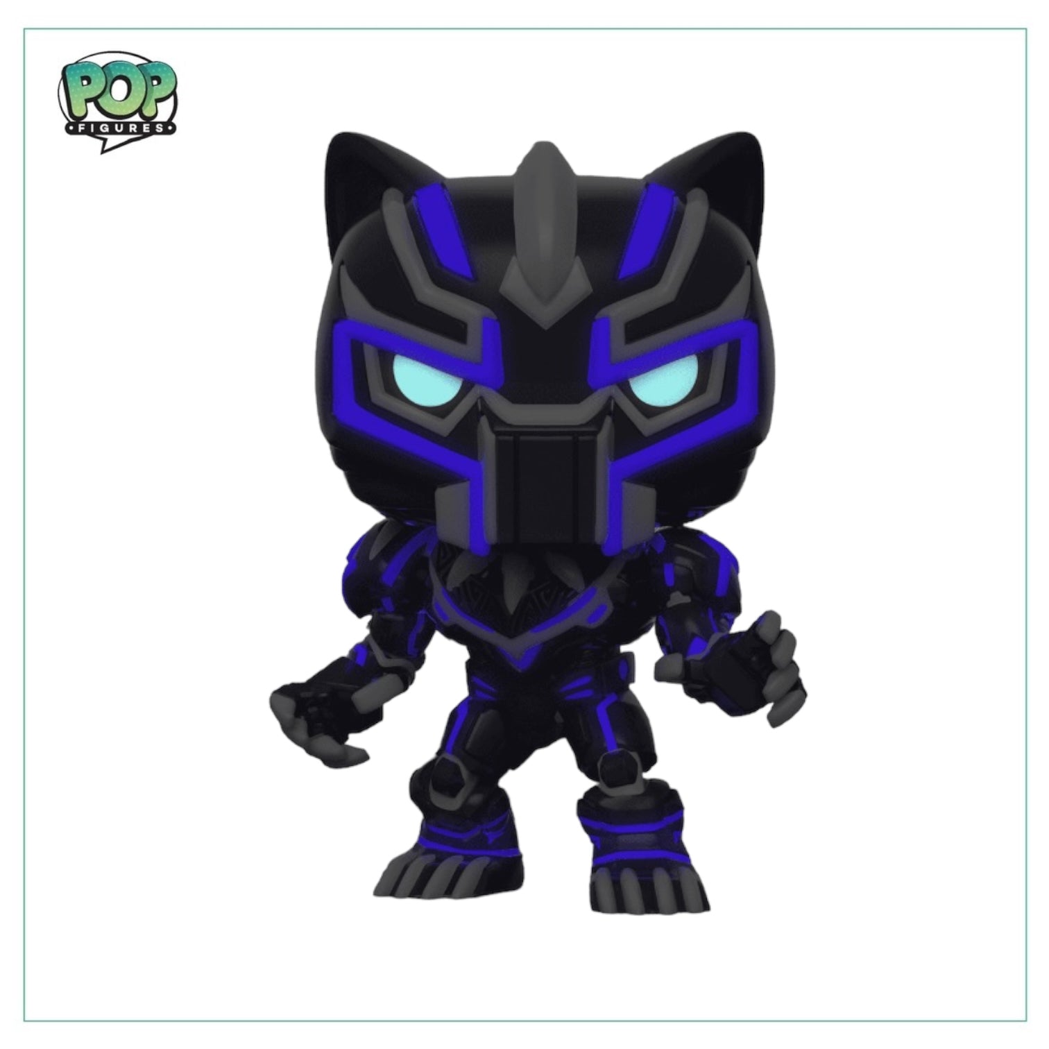 Black Panther #830 (Glow in the Dark) Funko Pop! - Marvel Avengers MechStrike - Target Exclusive