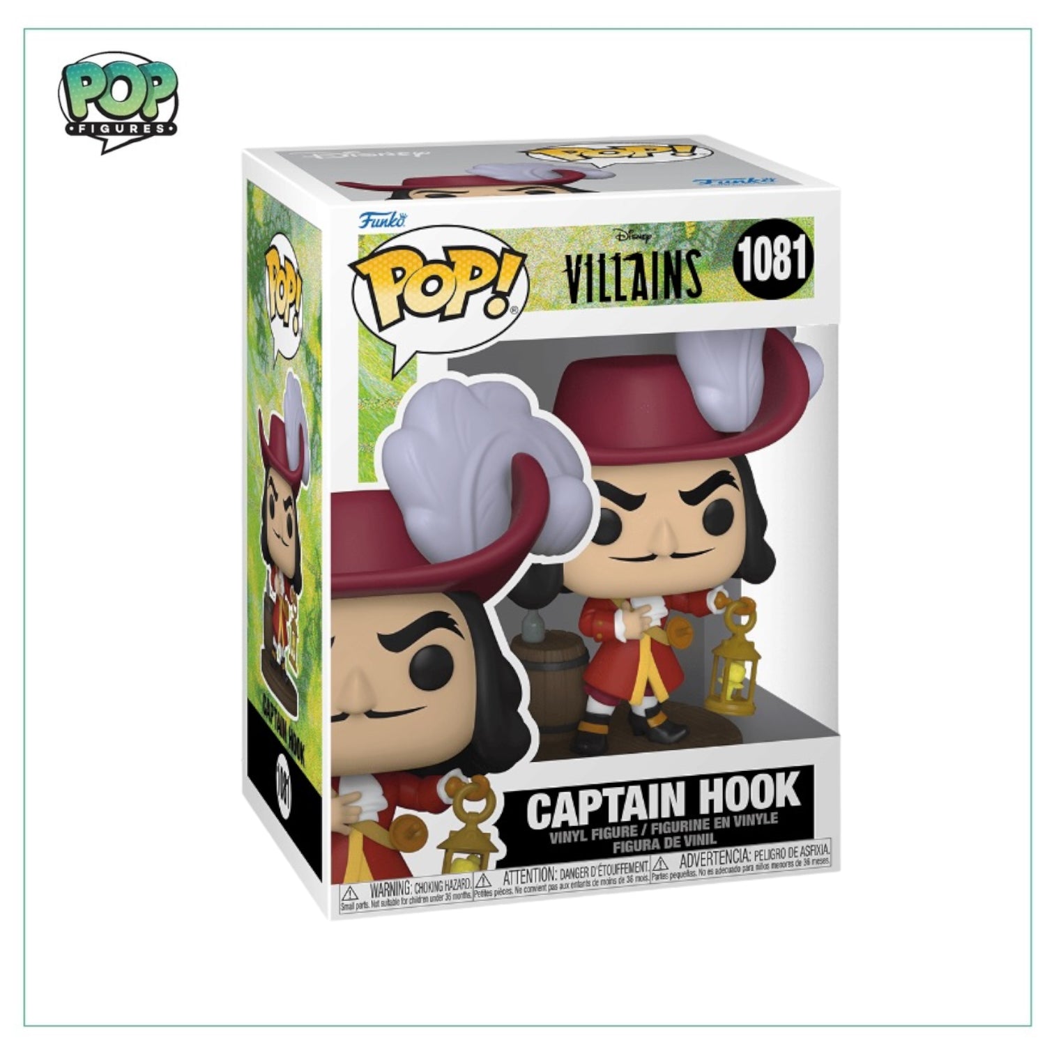 Captain Hook #1081 Funko Pop! - Disney Villains