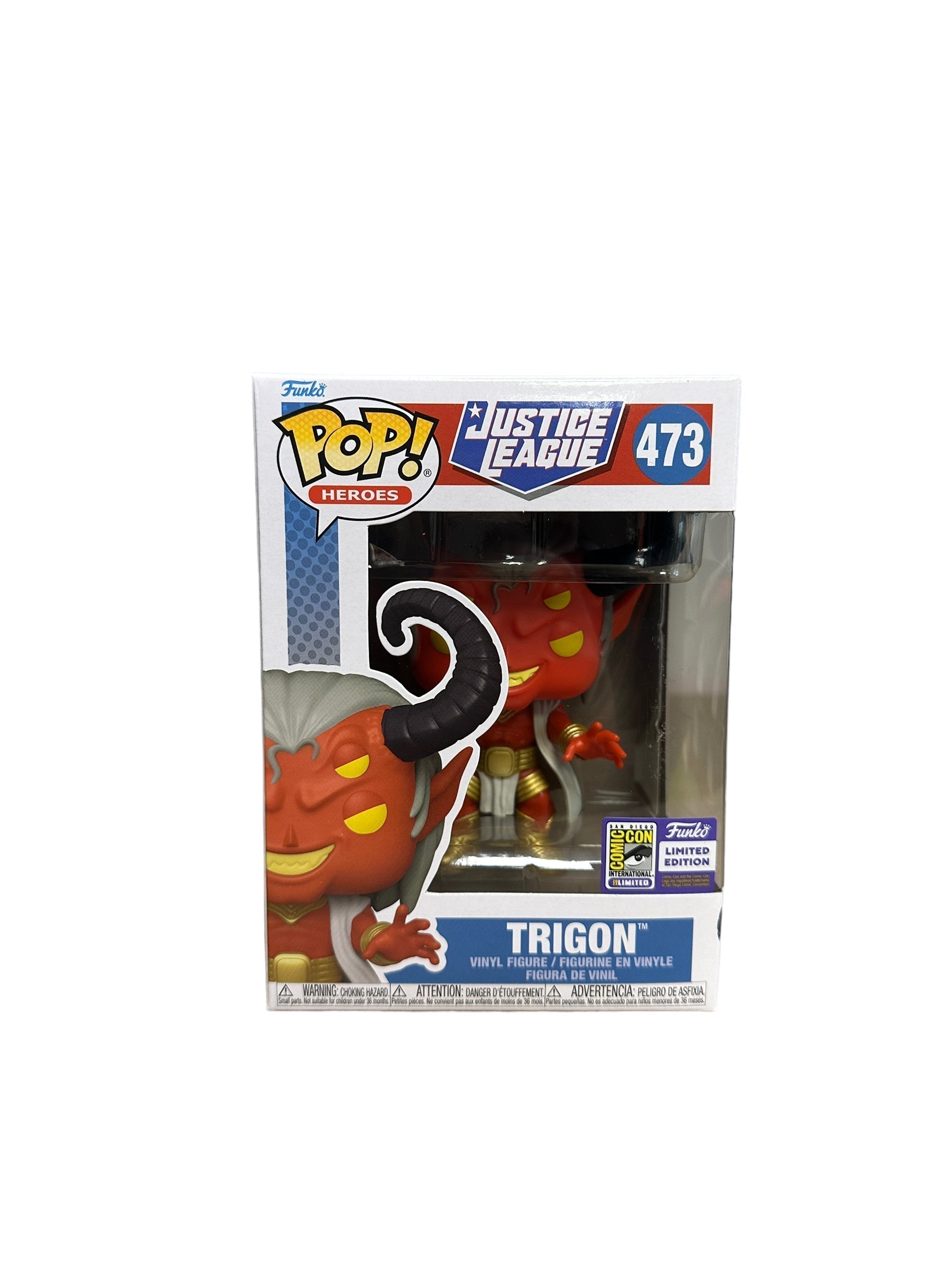 Trigon #473 Funko Pop! - Justice League - SDCC 2023 Official Convention Exclusive -