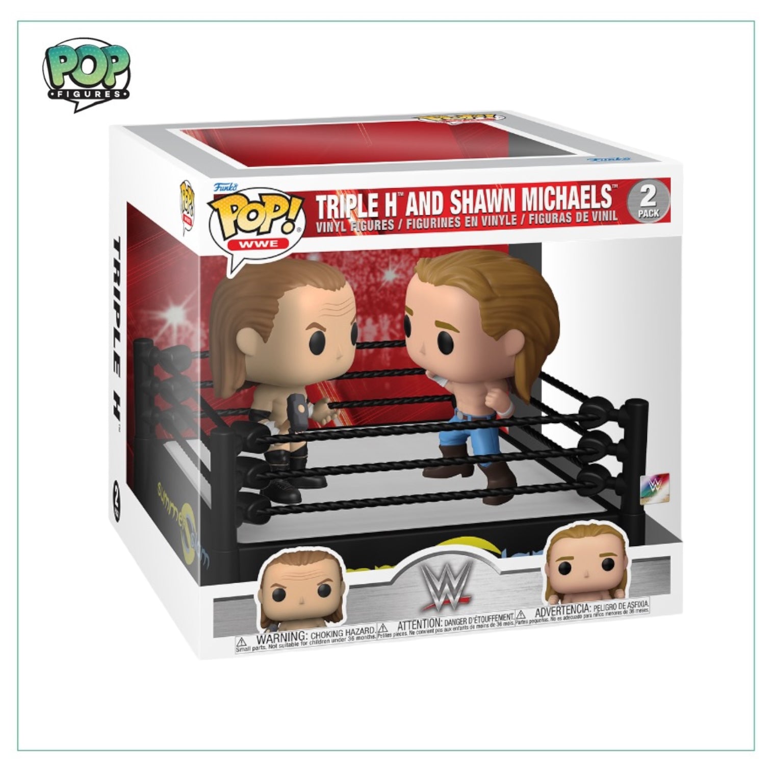 Triple H and Shaun Michael 2 Pack Funko Pop! - WWE