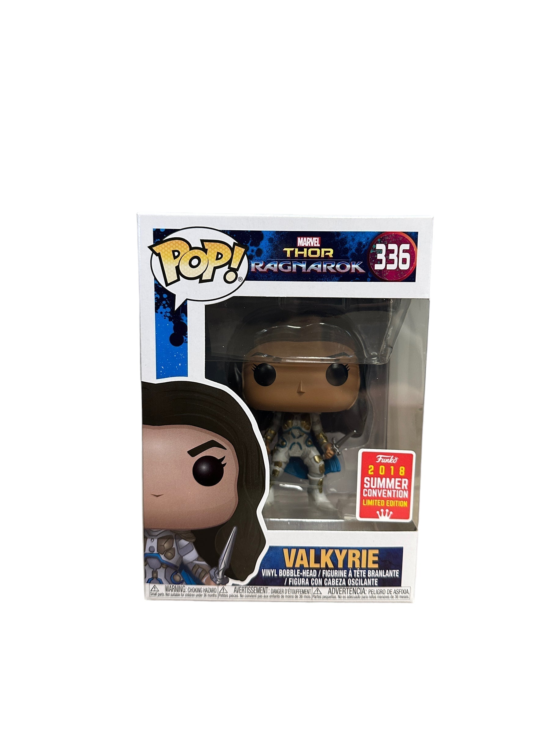 Valkyrie #336 (Hero) Funko Pop! - Thor Ragnarok - SDCC 2018 Shared Exclusive -